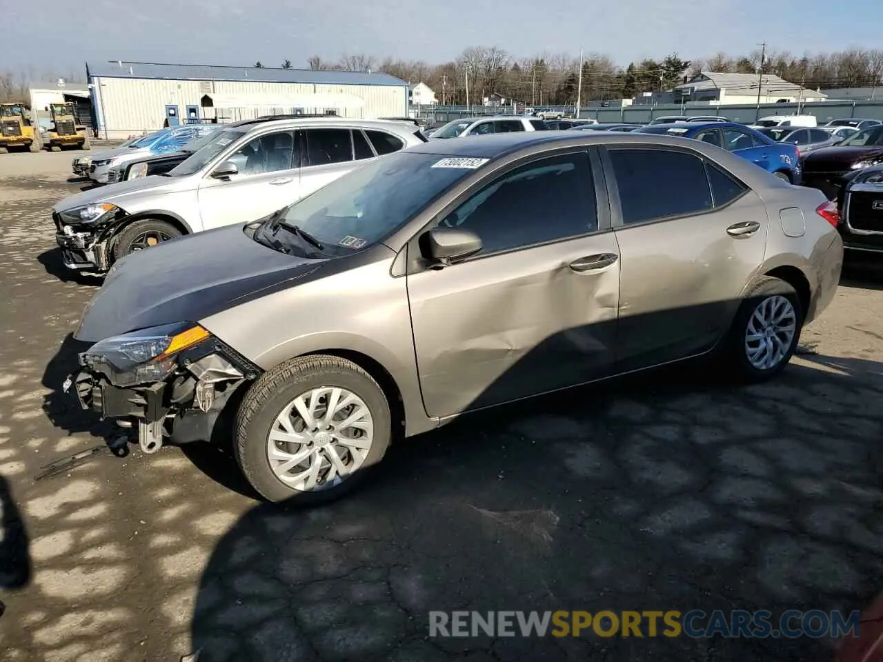 1 fotografías del automóvil dañado 2T1BURHE6KC133324 TOYOTA COROLLA 2019