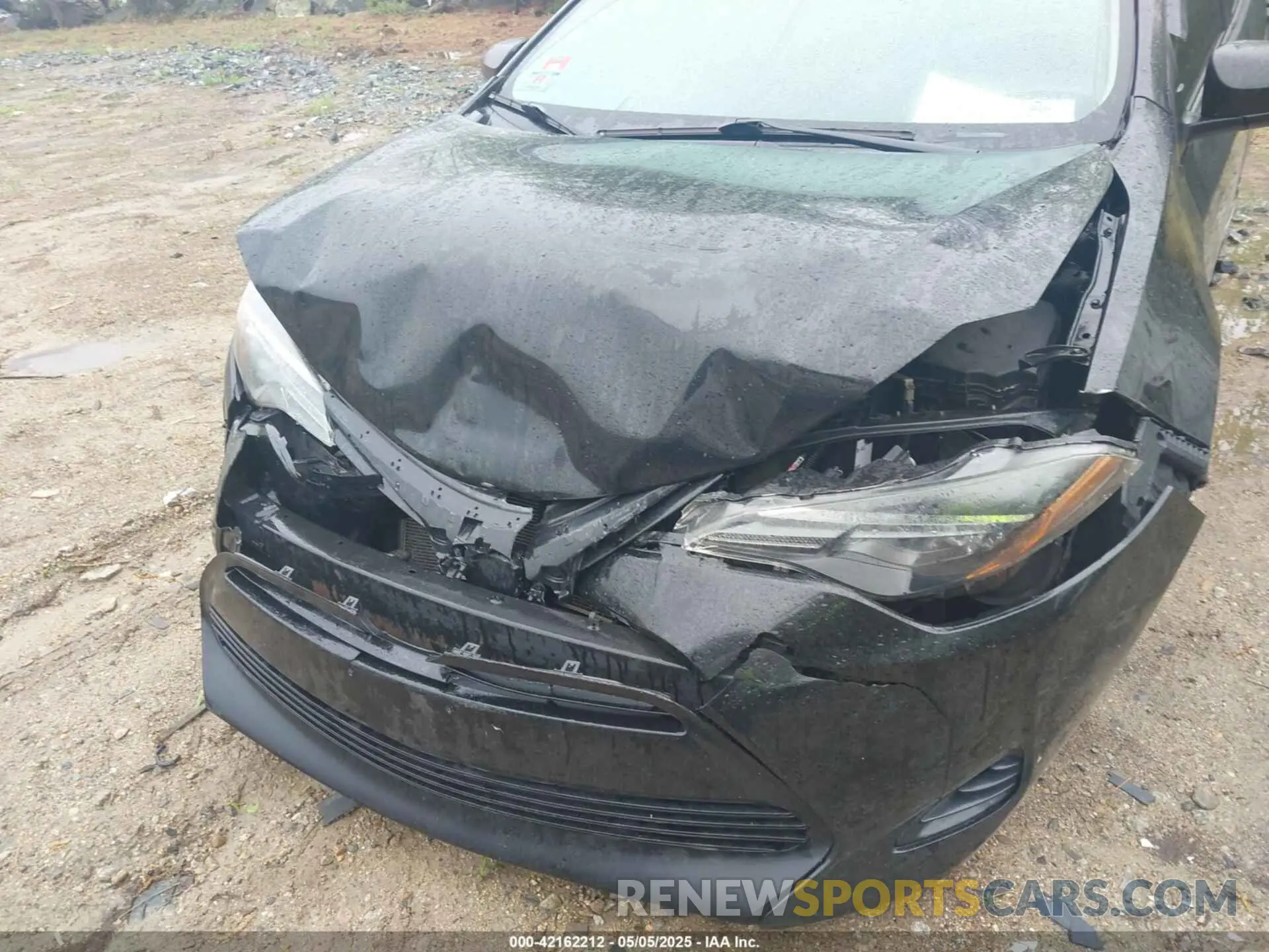 6 fotografías del automóvil dañado 2T1BURHE6KC140130 TOYOTA COROLLA 2019