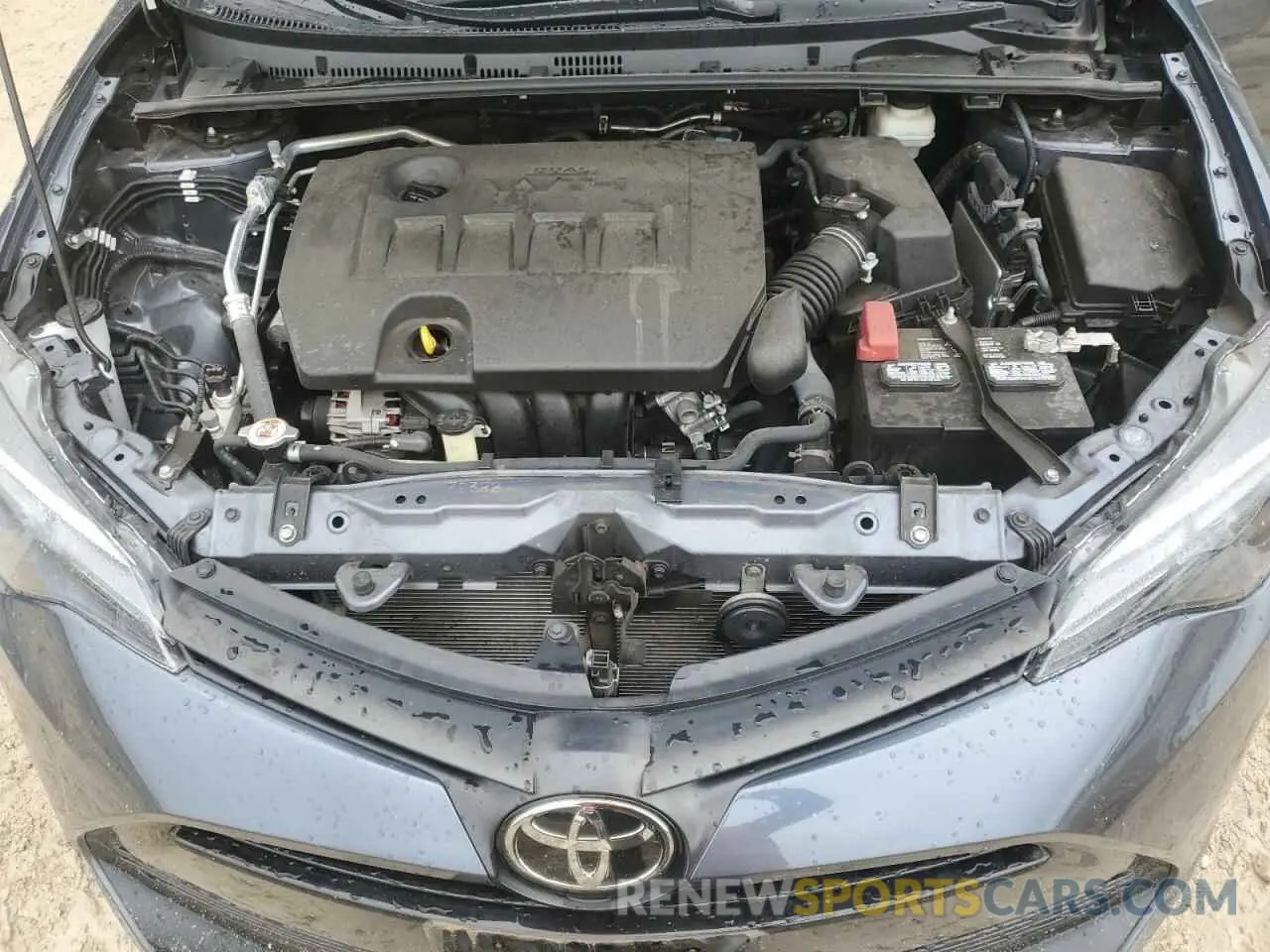11 fotografías del automóvil dañado 2T1BURHE6KC143139 TOYOTA COROLLA 2019