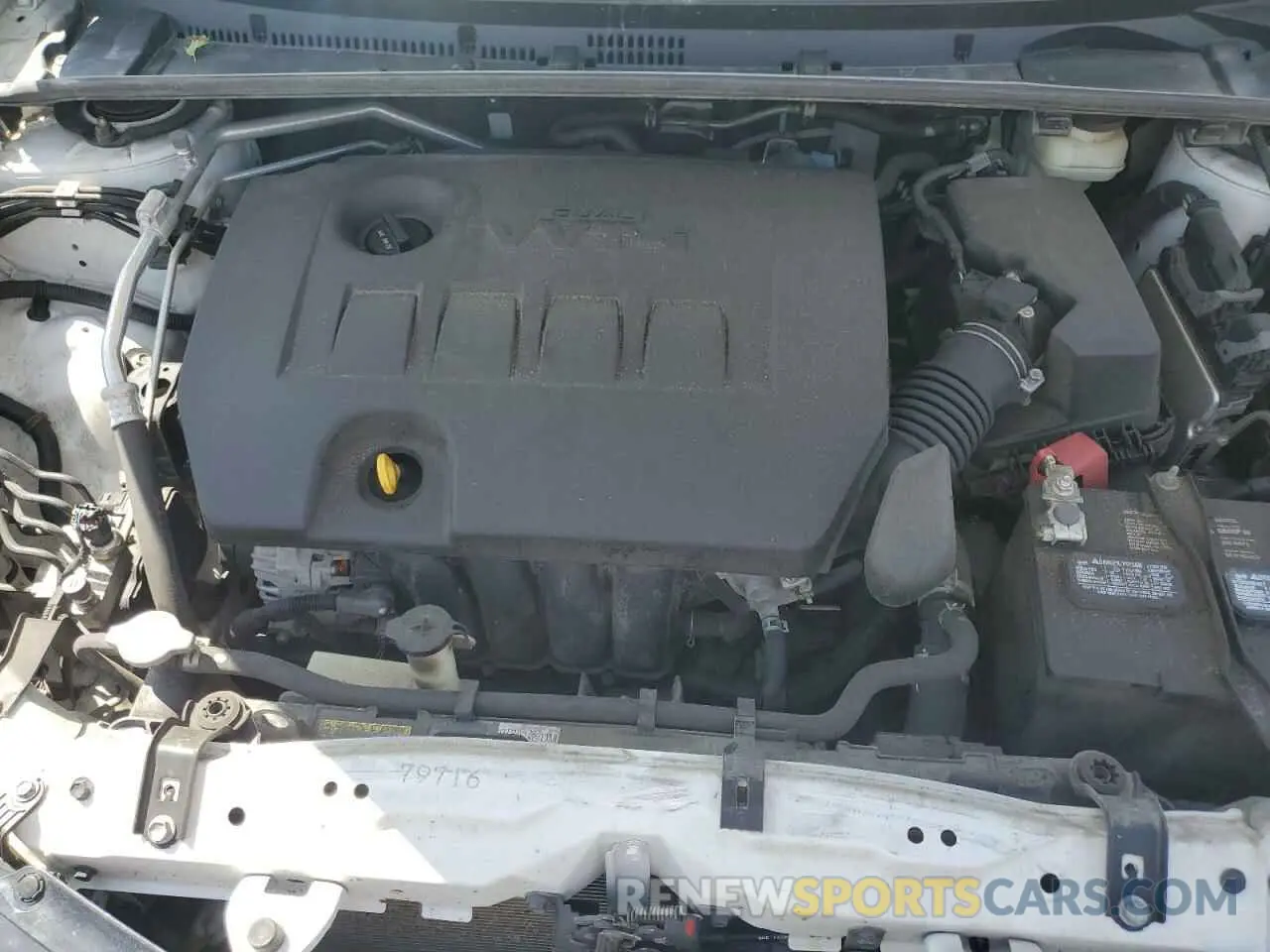 11 fotografías del automóvil dañado 2T1BURHE6KC151533 TOYOTA COROLLA 2019