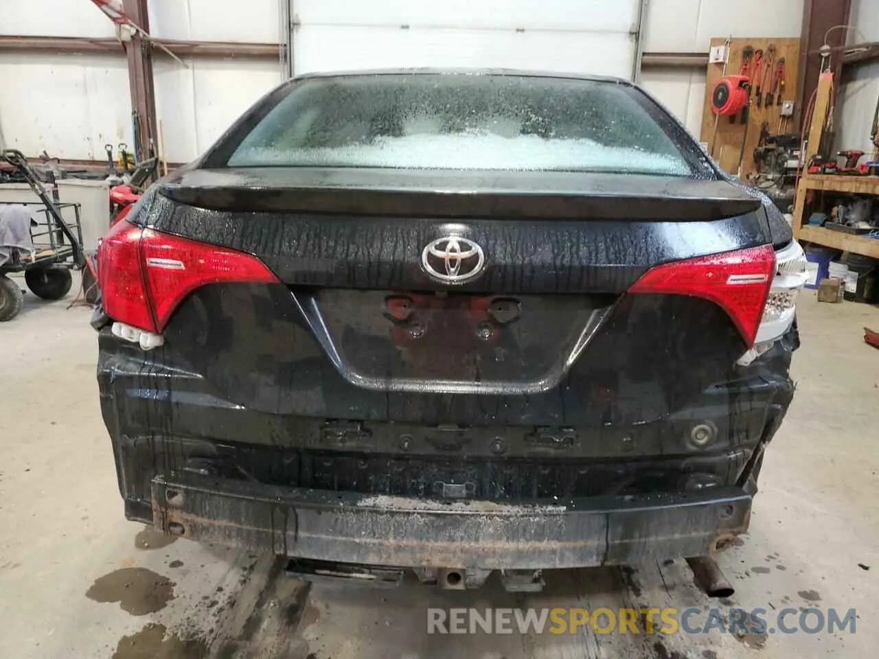 6 fotografías del automóvil dañado 2T1BURHE6KC152553 TOYOTA COROLLA 2019