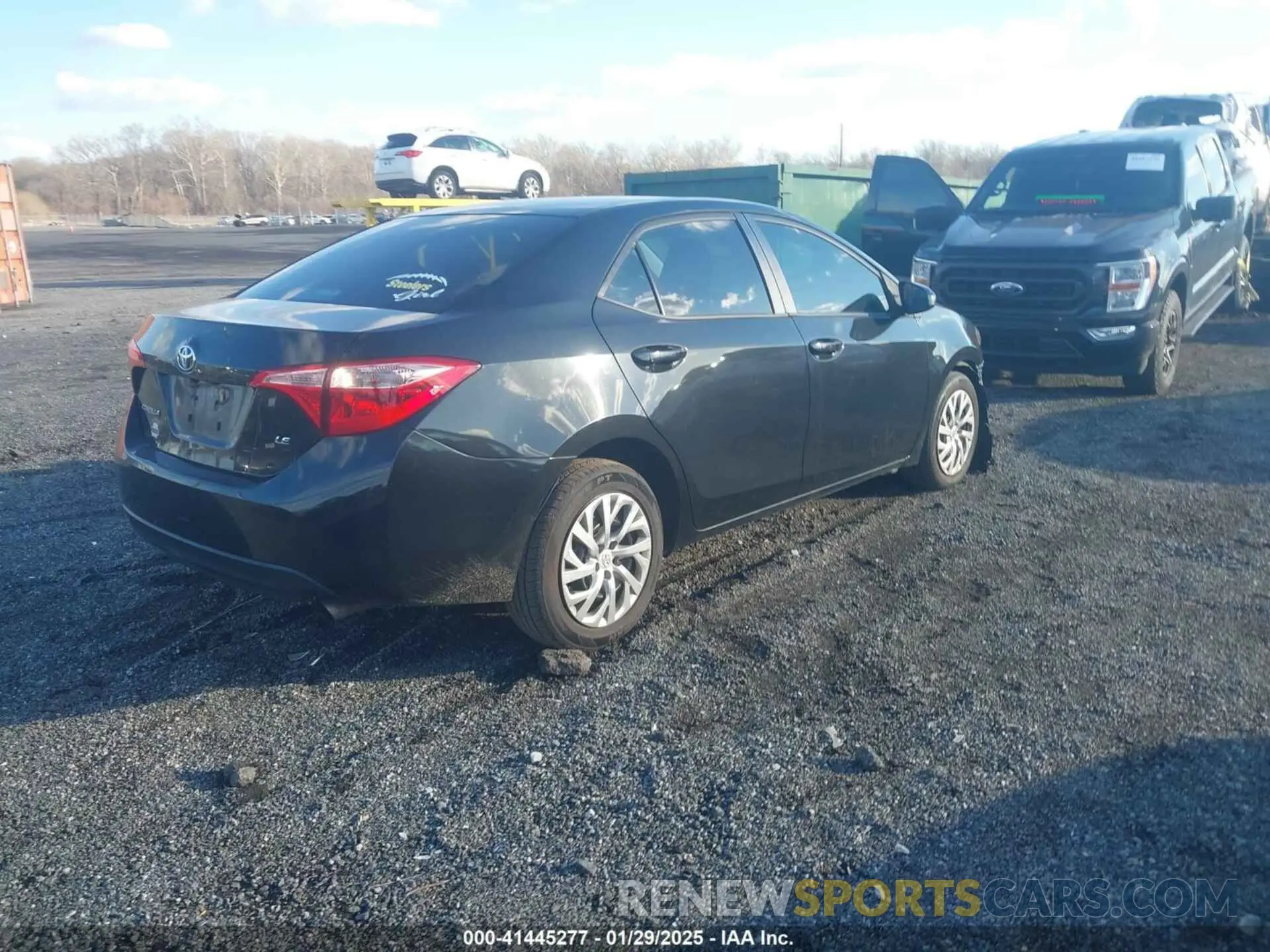 4 fotografías del automóvil dañado 2T1BURHE6KC155100 TOYOTA COROLLA 2019