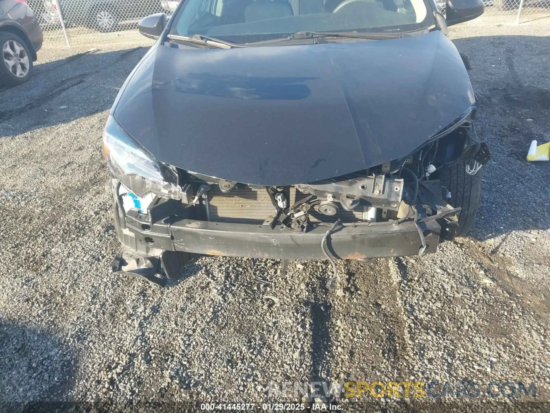 6 fotografías del automóvil dañado 2T1BURHE6KC155100 TOYOTA COROLLA 2019