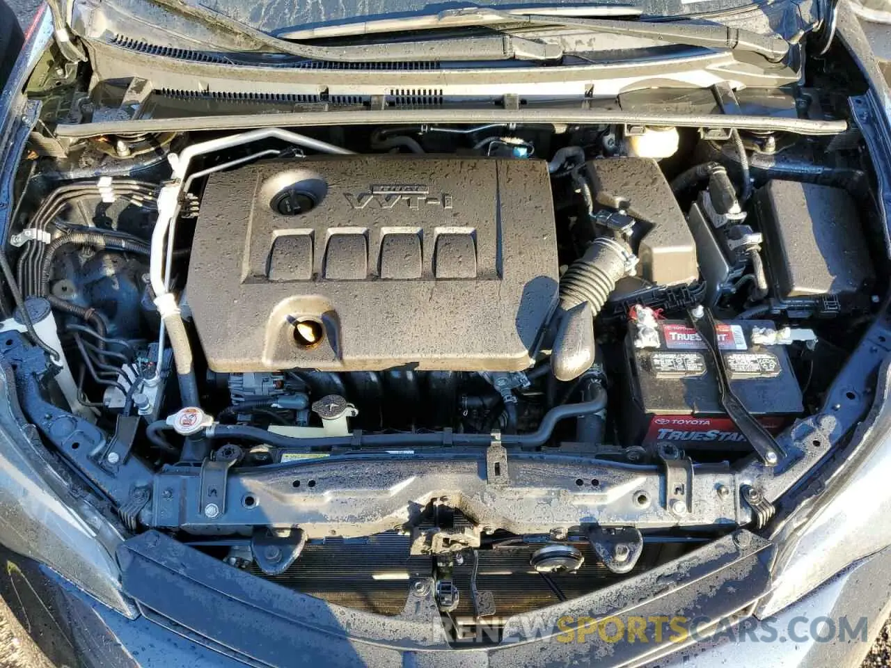 7 fotografías del automóvil dañado 2T1BURHE6KC156683 TOYOTA COROLLA 2019