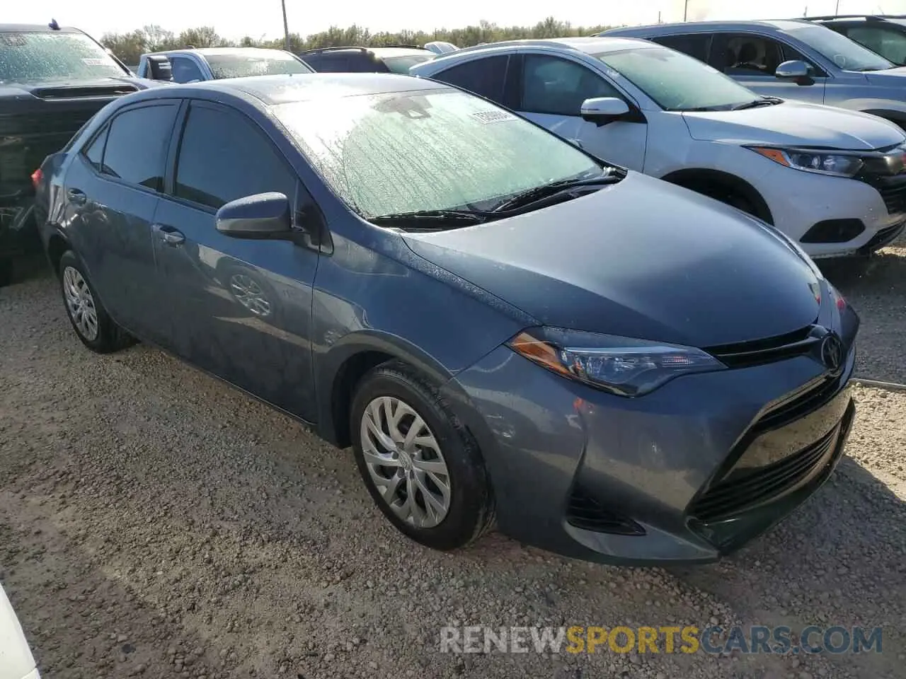 4 fotografías del automóvil dañado 2T1BURHE6KC157736 TOYOTA COROLLA 2019