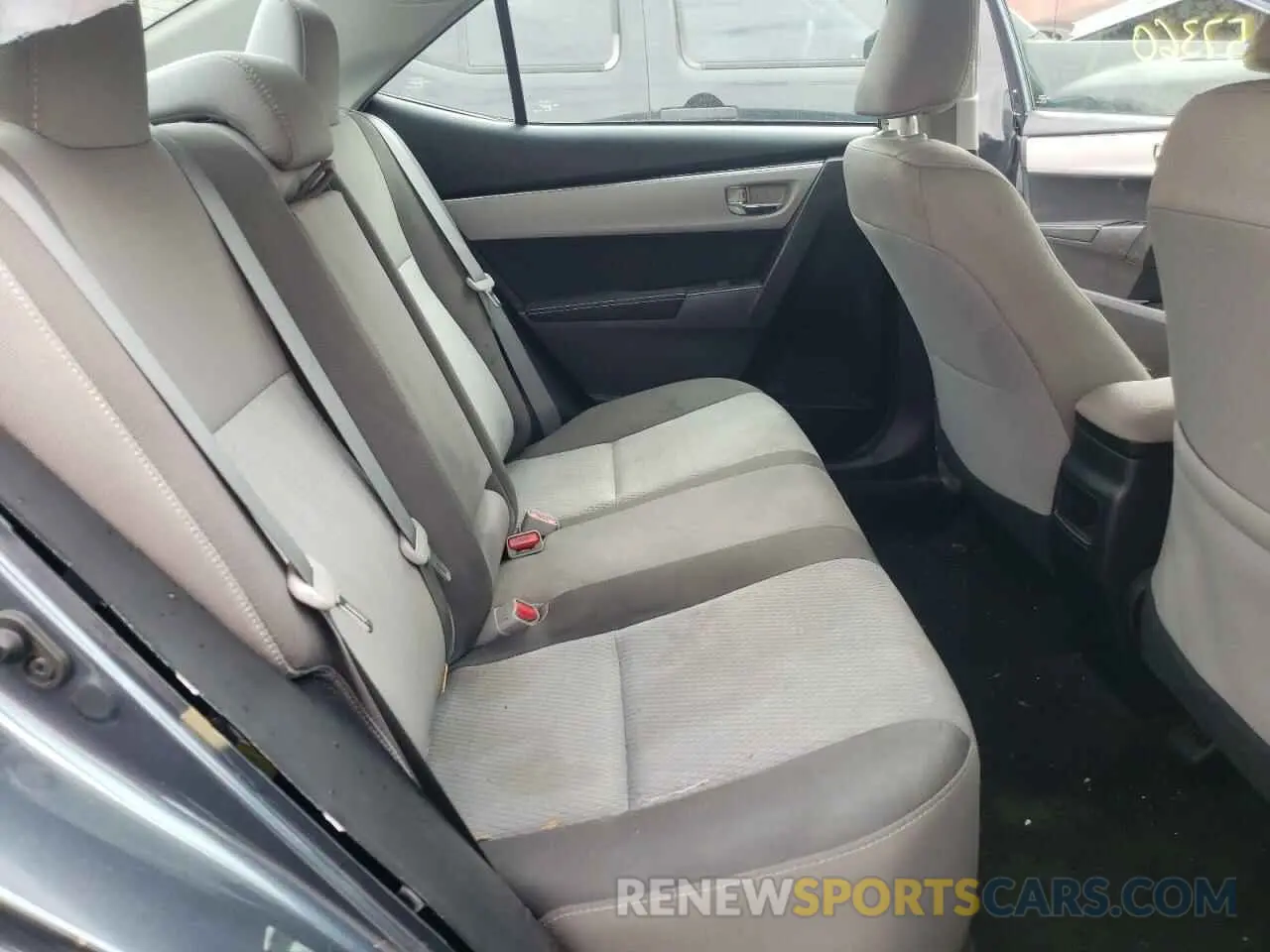 6 fotografías del automóvil dañado 2T1BURHE6KC158272 TOYOTA COROLLA 2019