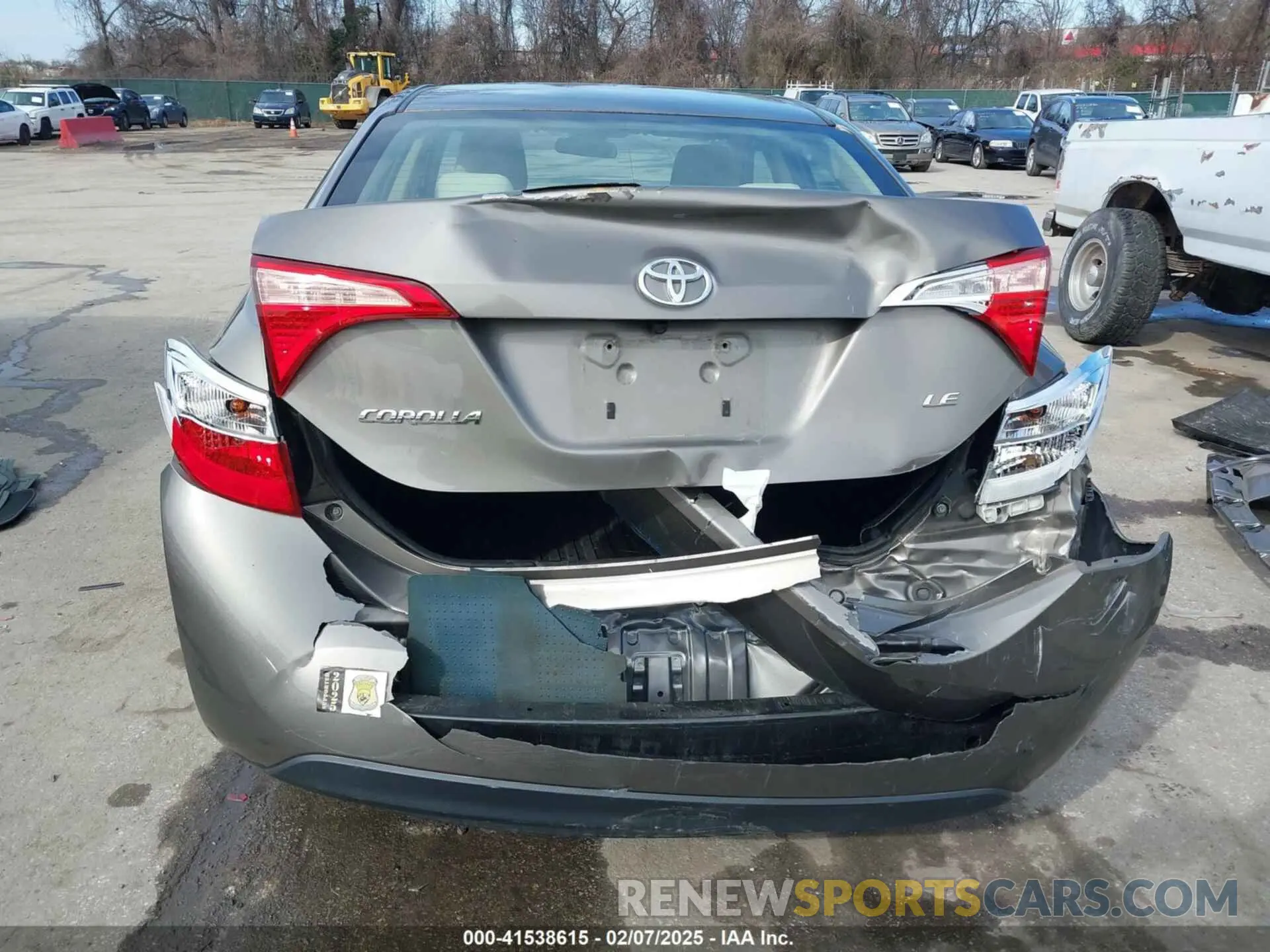 18 fotografías del automóvil dañado 2T1BURHE6KC163374 TOYOTA COROLLA 2019