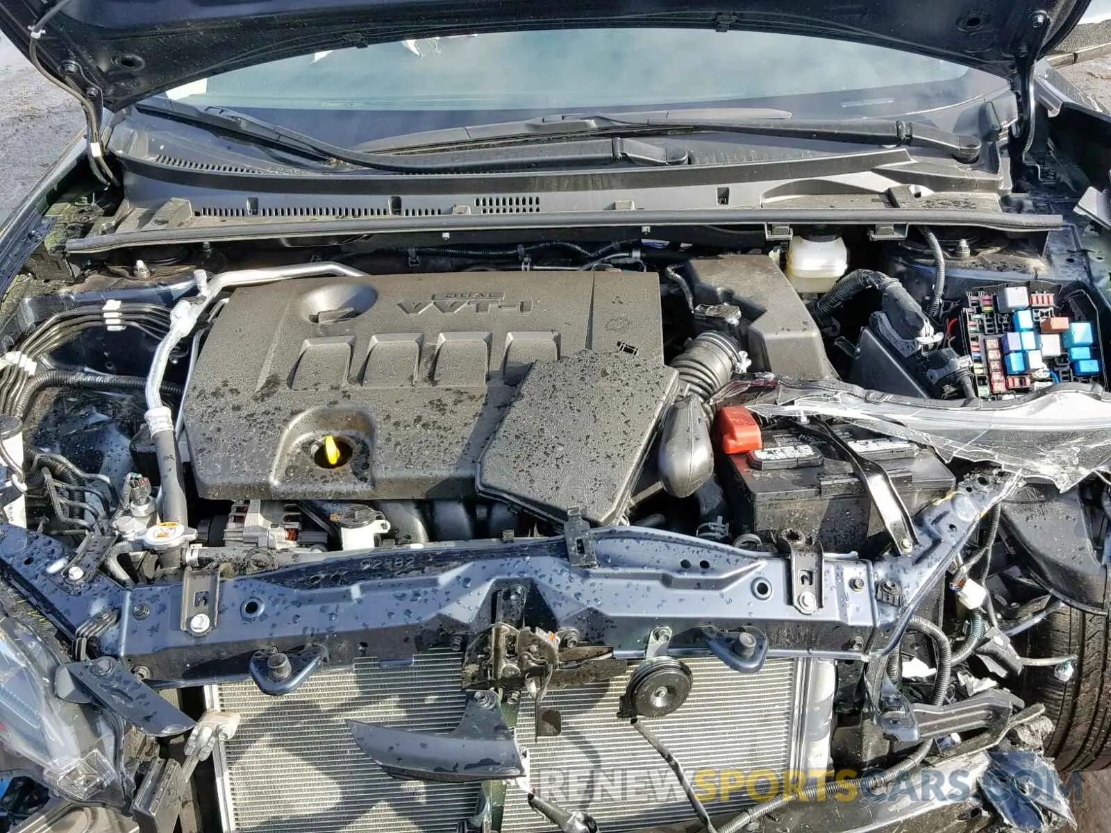7 fotografías del automóvil dañado 2T1BURHE6KC164699 TOYOTA COROLLA 2019