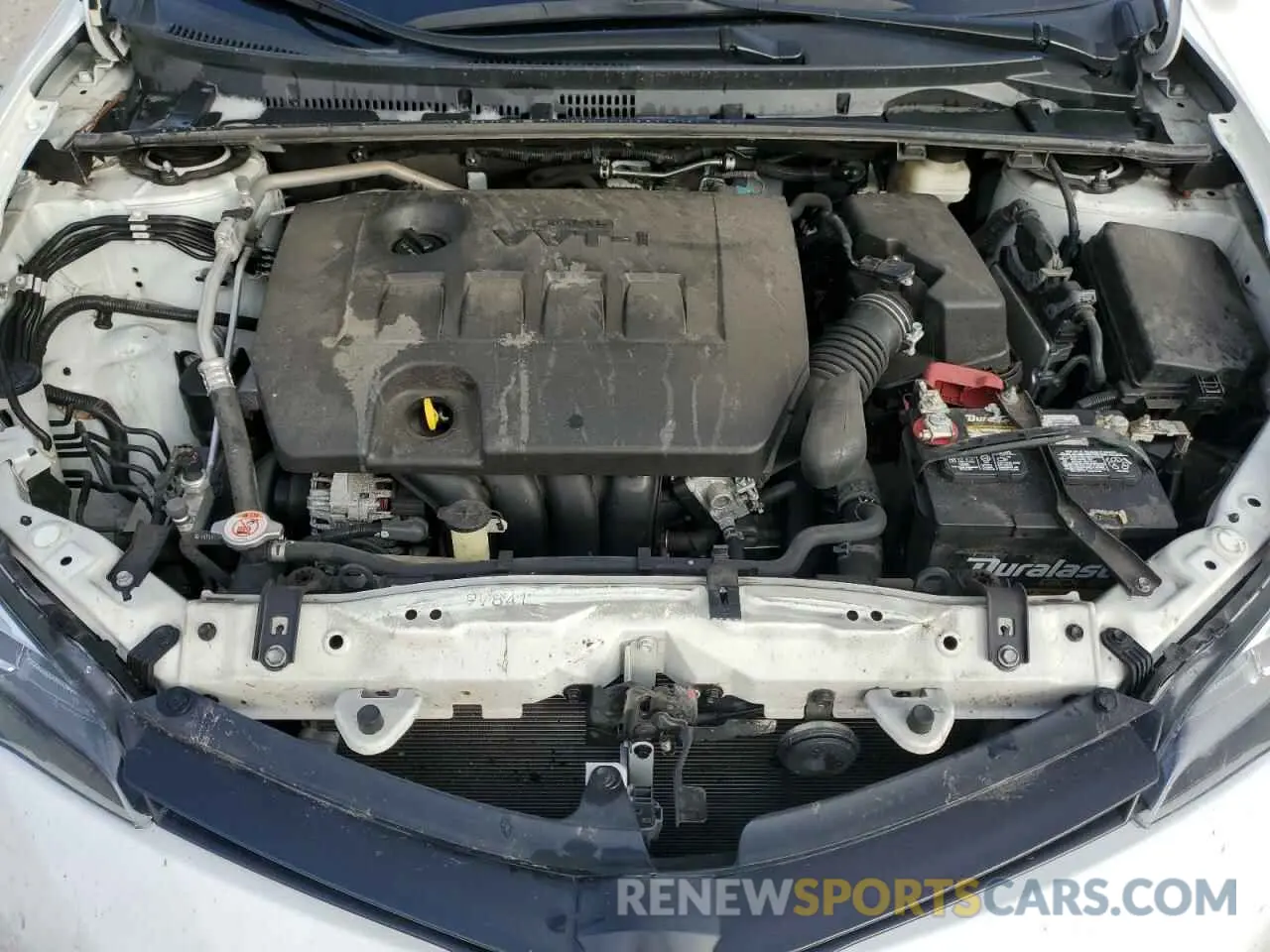 11 fotografías del automóvil dañado 2T1BURHE6KC169658 TOYOTA COROLLA 2019