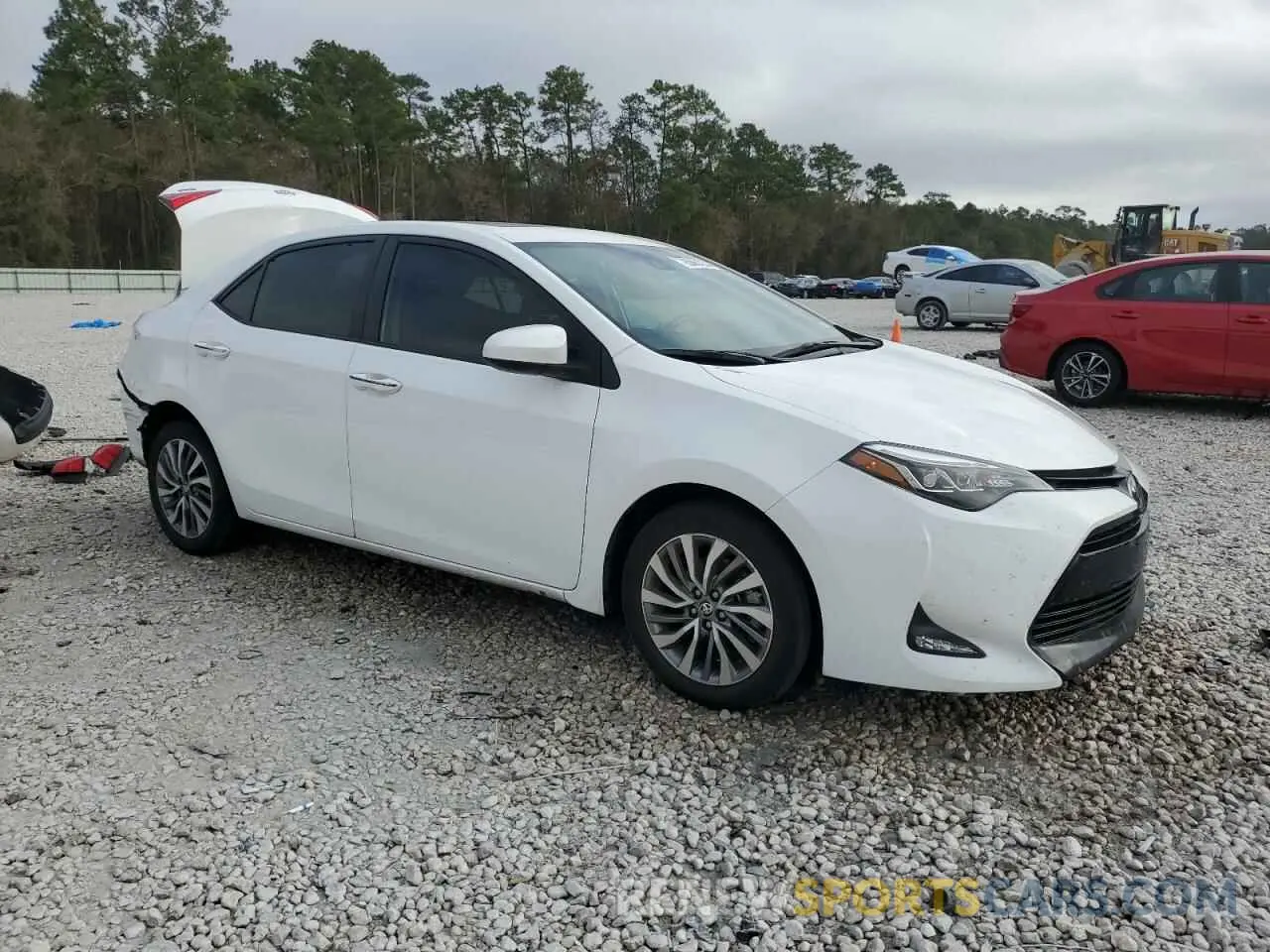 4 fotografías del automóvil dañado 2T1BURHE6KC169658 TOYOTA COROLLA 2019