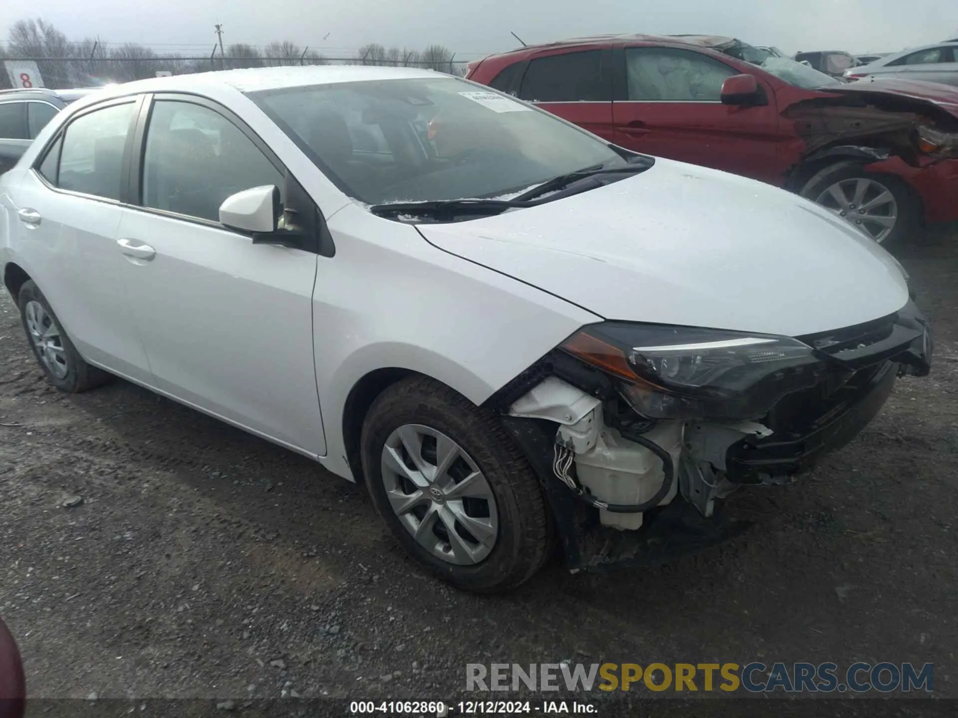 1 fotografías del automóvil dañado 2T1BURHE6KC174813 TOYOTA COROLLA 2019