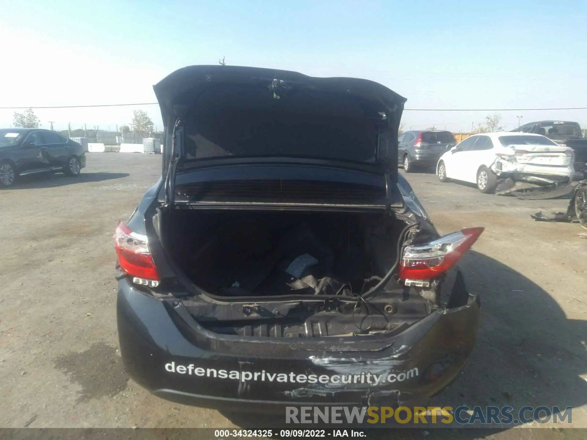 6 fotografías del automóvil dañado 2T1BURHE6KC179574 TOYOTA COROLLA 2019