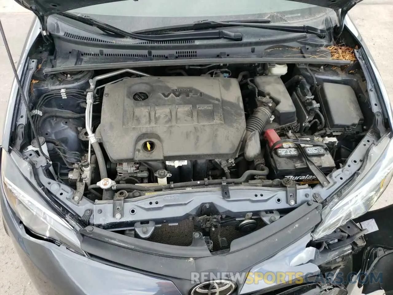 11 fotografías del automóvil dañado 2T1BURHE6KC189697 TOYOTA COROLLA 2019
