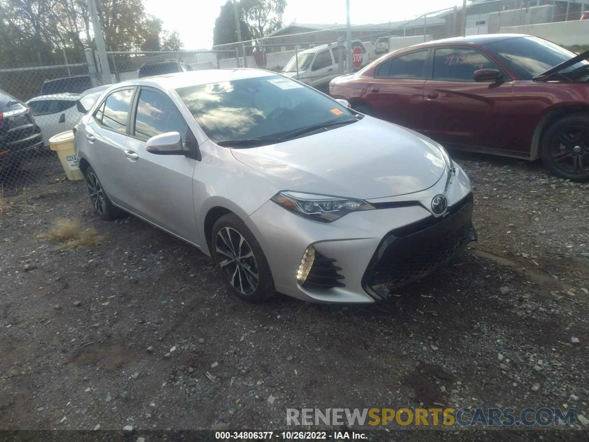 1 fotografías del automóvil dañado 2T1BURHE6KC189781 TOYOTA COROLLA 2019