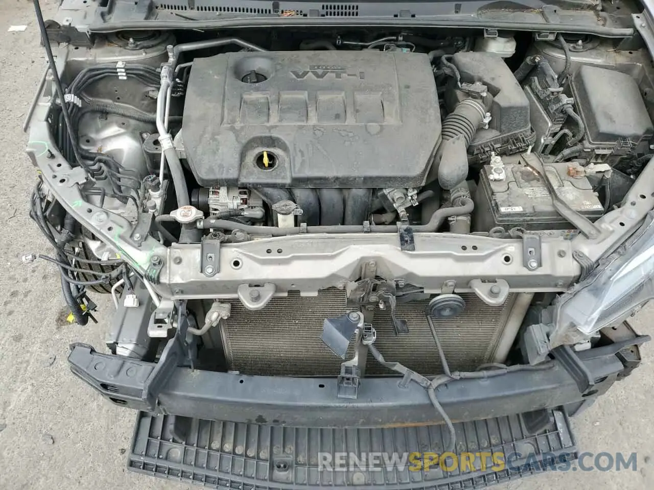 11 fotografías del automóvil dañado 2T1BURHE6KC190428 TOYOTA COROLLA 2019