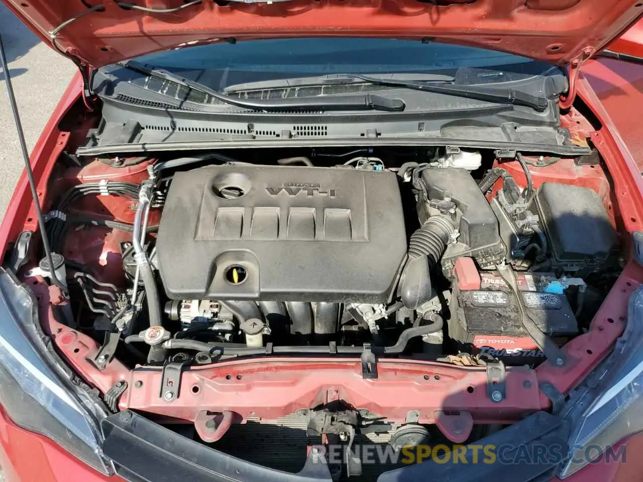 11 fotografías del automóvil dañado 2T1BURHE6KC194267 TOYOTA COROLLA 2019