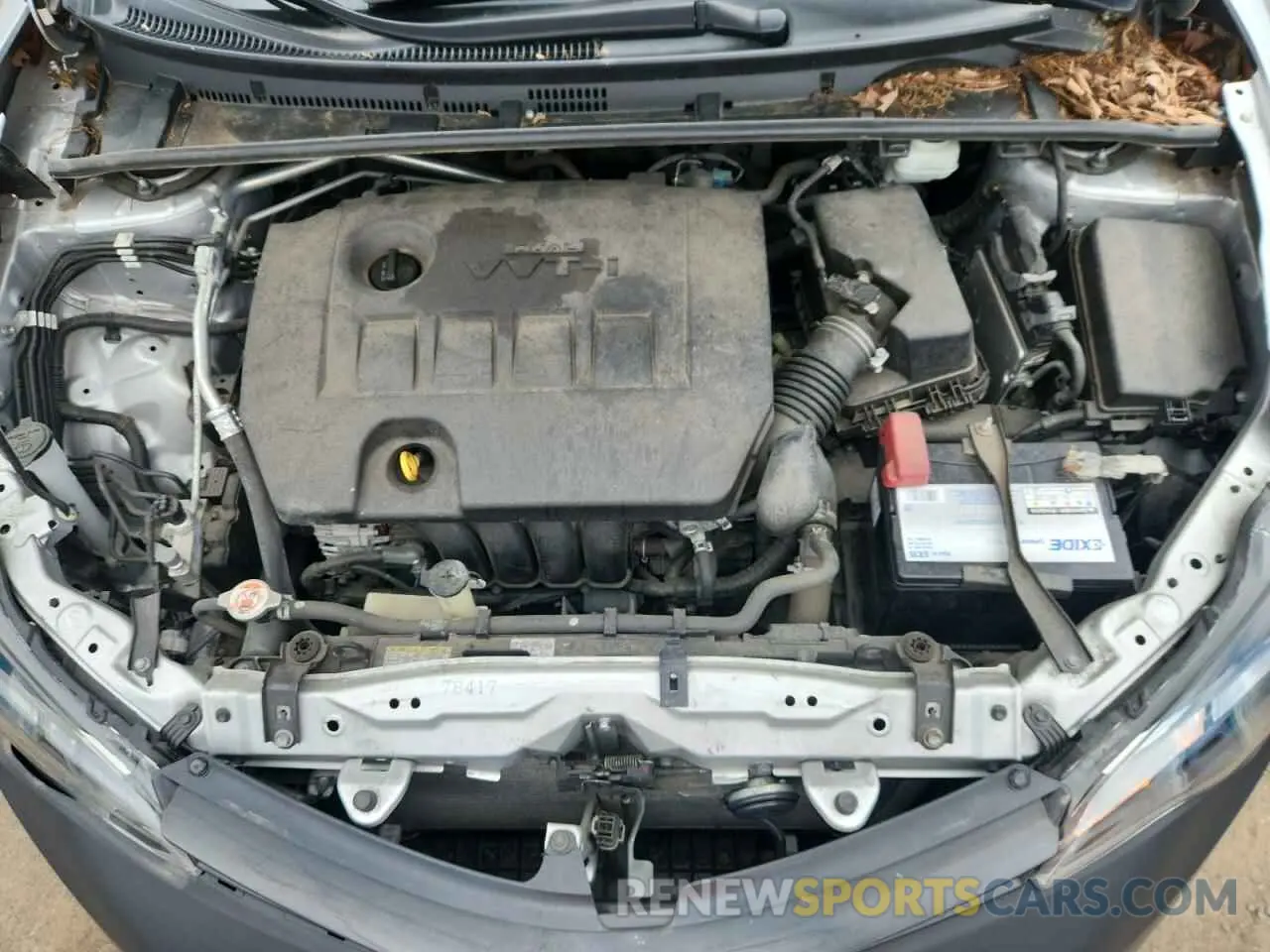11 fotografías del automóvil dañado 2T1BURHE6KC200231 TOYOTA COROLLA 2019