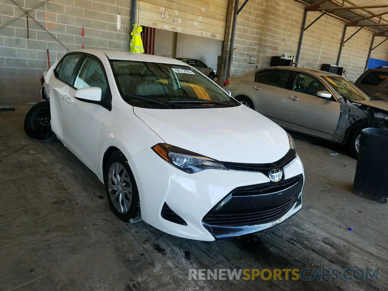 1 fotografías del automóvil dañado 2T1BURHE6KC206854 TOYOTA COROLLA 2019