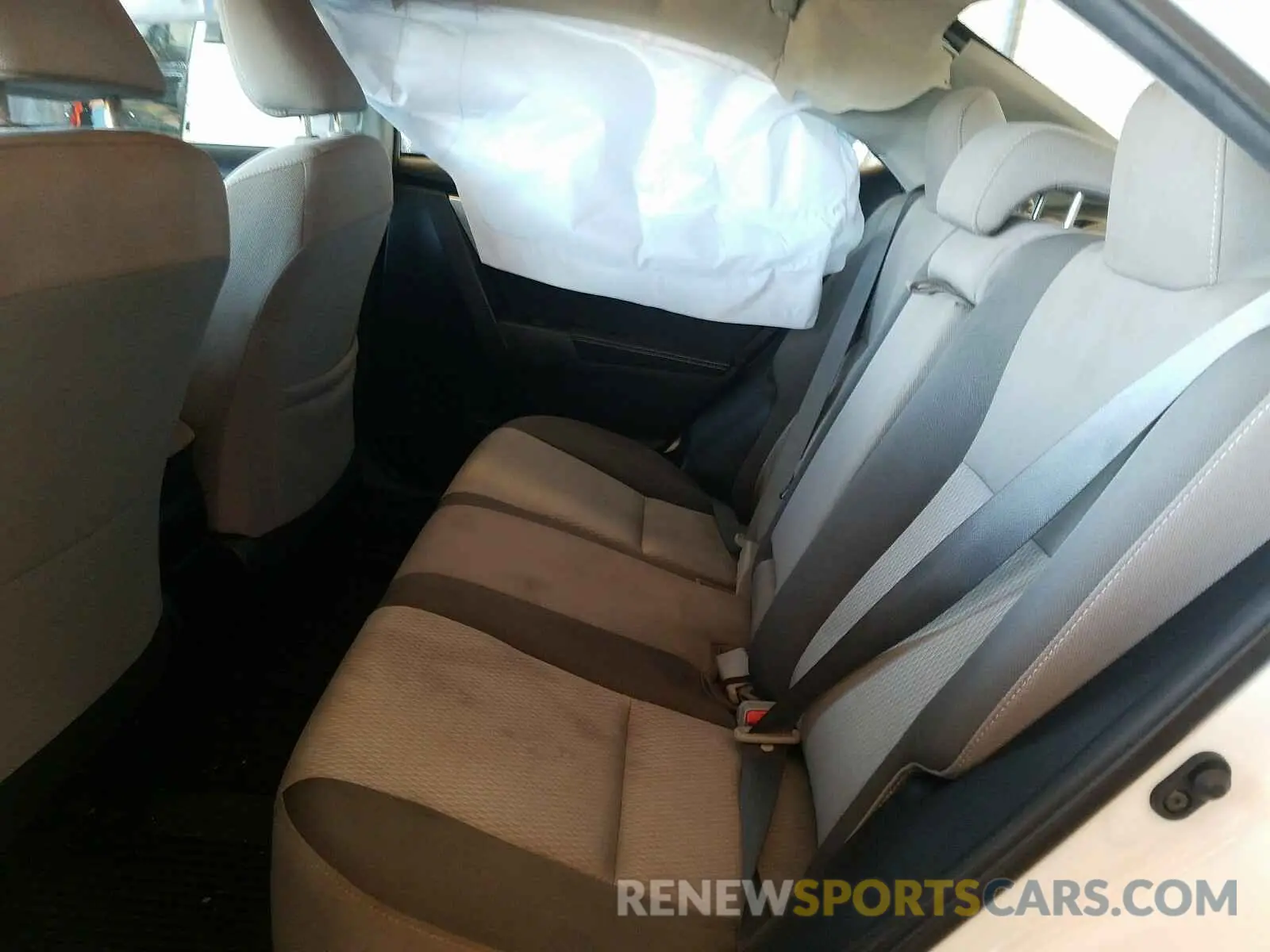 6 fotografías del automóvil dañado 2T1BURHE6KC206854 TOYOTA COROLLA 2019