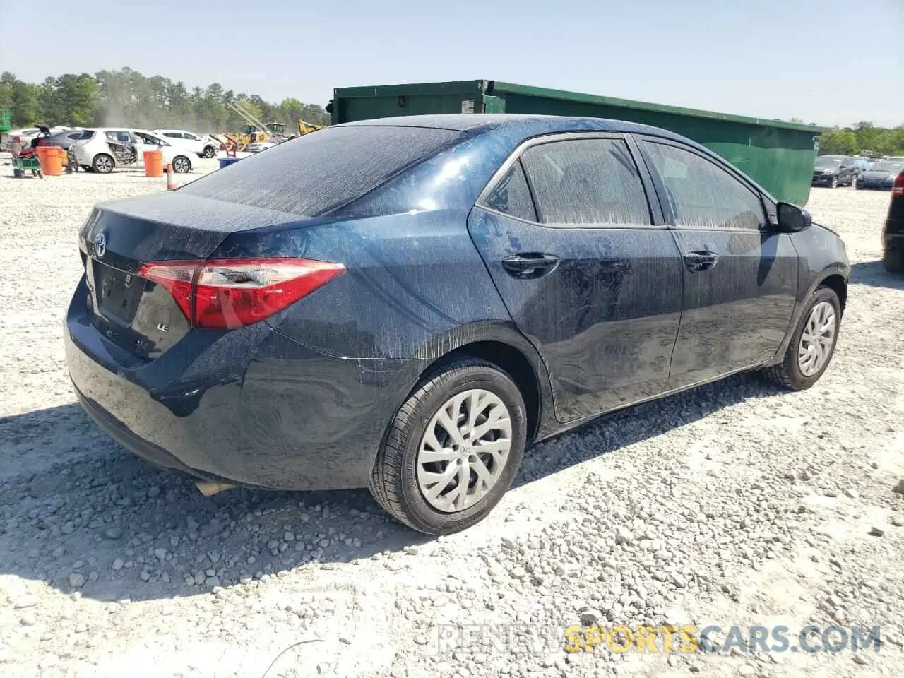 3 fotografías del automóvil dañado 2T1BURHE6KC206966 TOYOTA COROLLA 2019