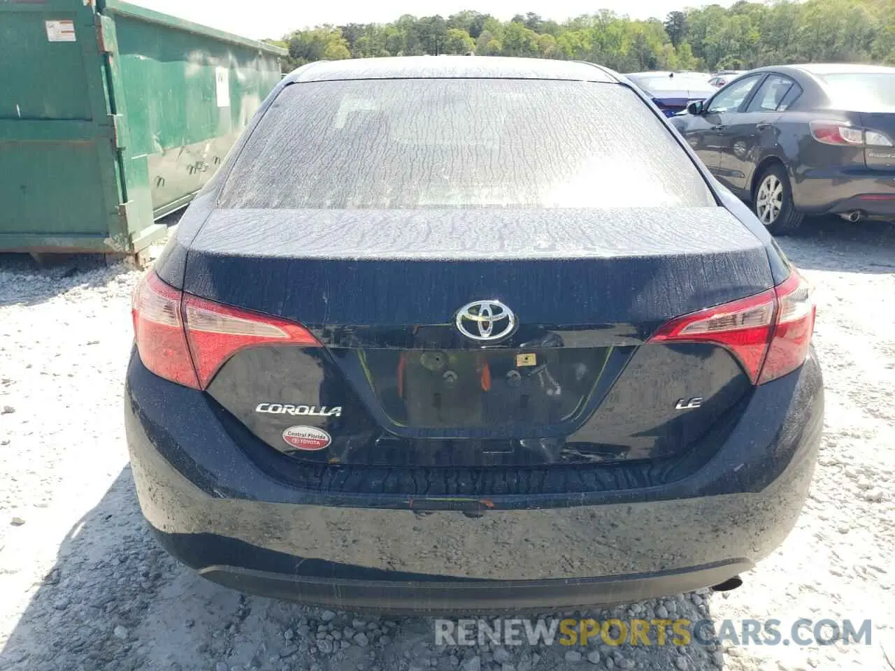 6 fotografías del automóvil dañado 2T1BURHE6KC206966 TOYOTA COROLLA 2019