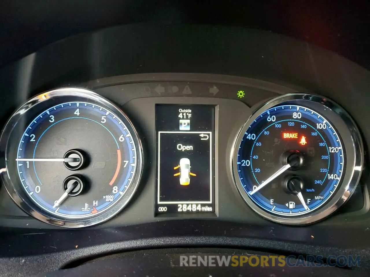 9 fotografías del automóvil dañado 2T1BURHE6KC207650 TOYOTA COROLLA 2019