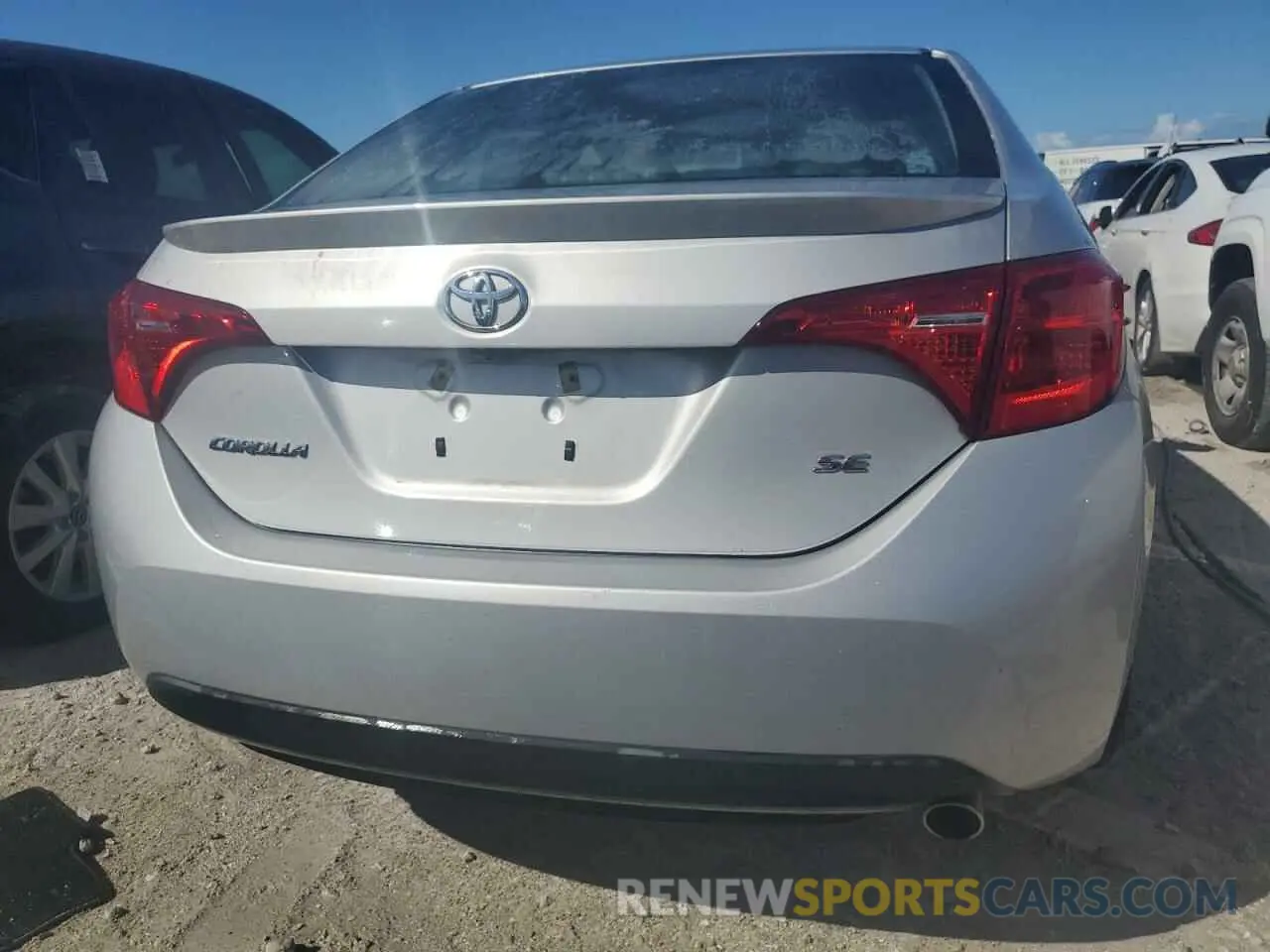 6 fotografías del automóvil dañado 2T1BURHE6KC211052 TOYOTA COROLLA 2019