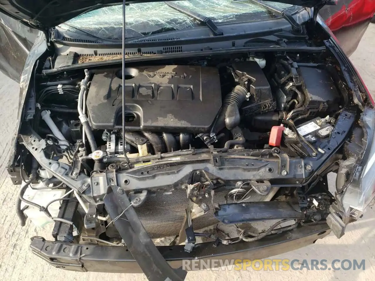 7 fotografías del automóvil dañado 2T1BURHE6KC213772 TOYOTA COROLLA 2019