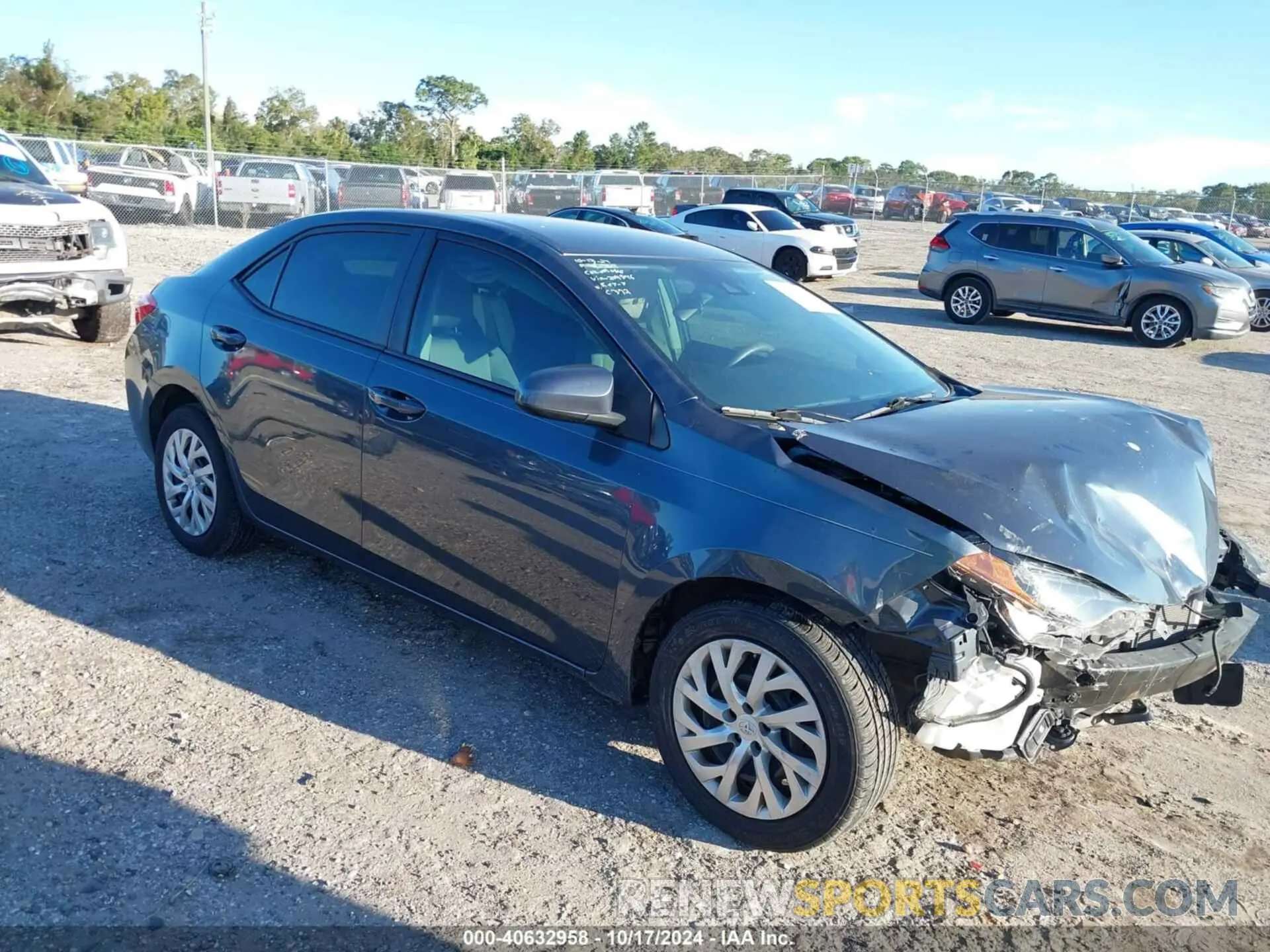 1 fotografías del automóvil dañado 2T1BURHE6KC219846 TOYOTA COROLLA 2019