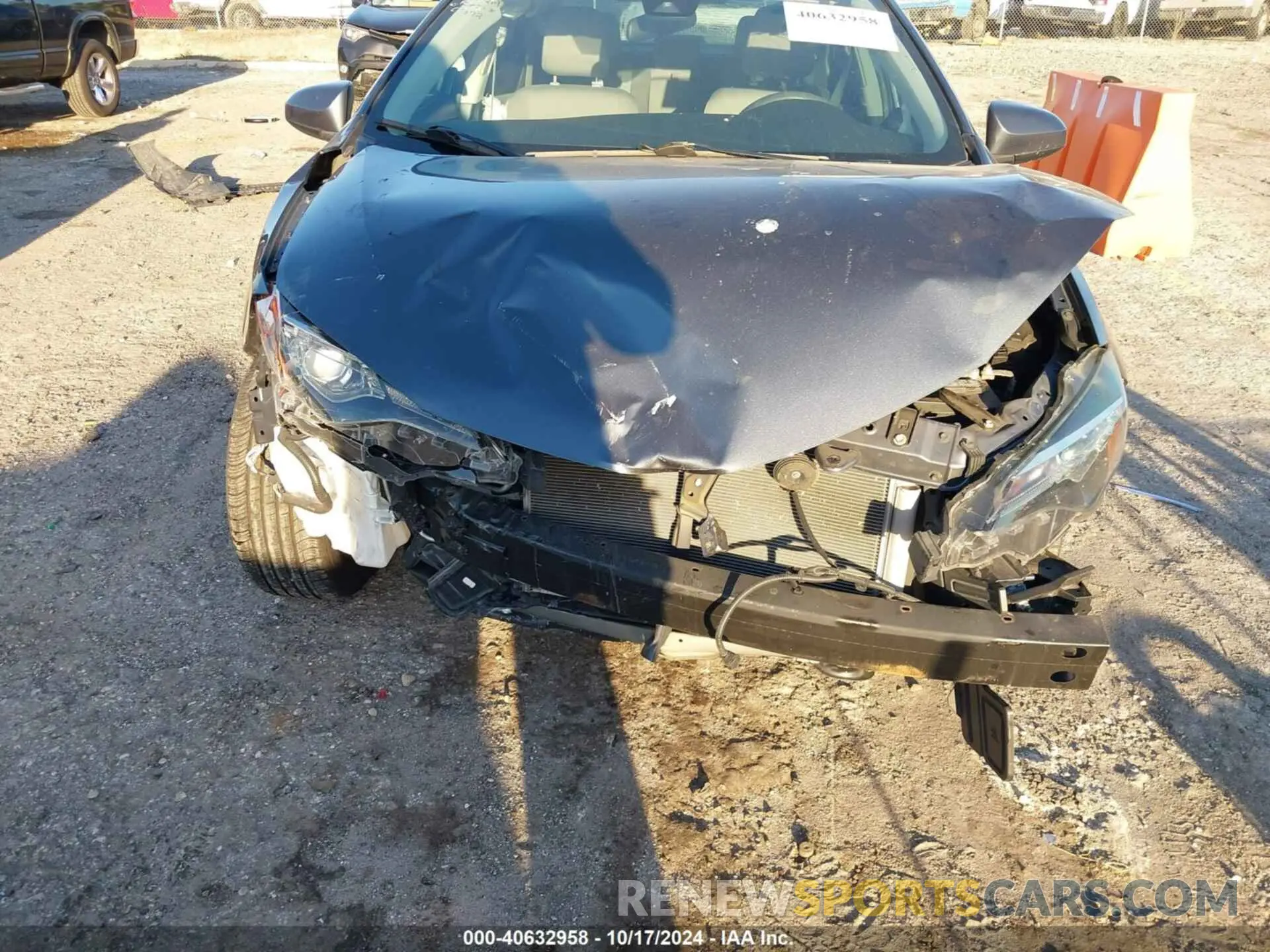 6 fotografías del automóvil dañado 2T1BURHE6KC219846 TOYOTA COROLLA 2019
