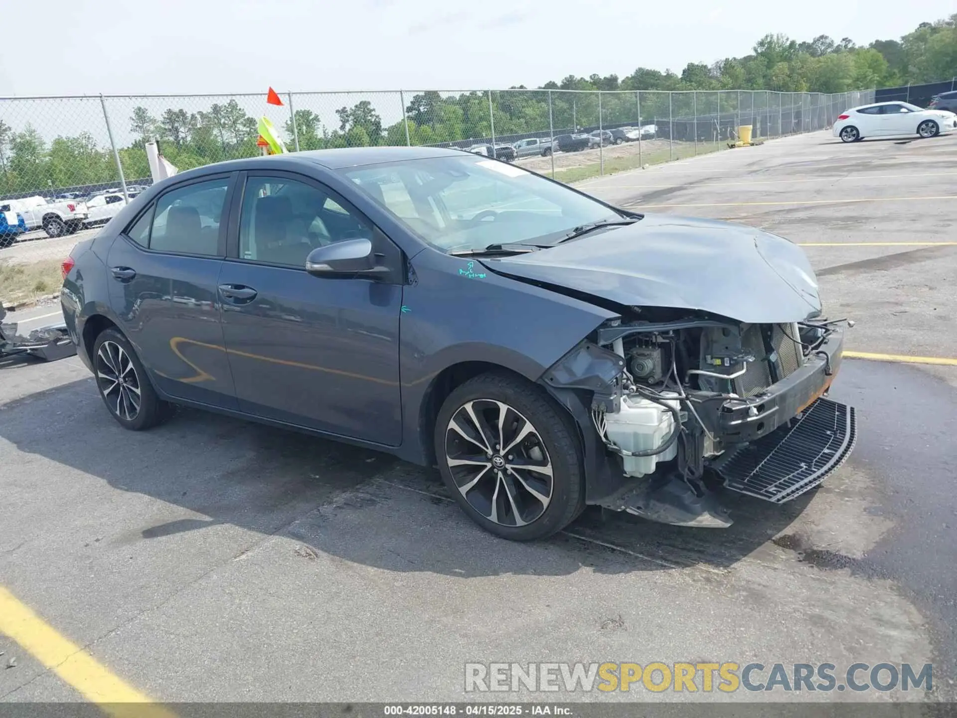 1 fotografías del automóvil dañado 2T1BURHE6KC223220 TOYOTA COROLLA 2019