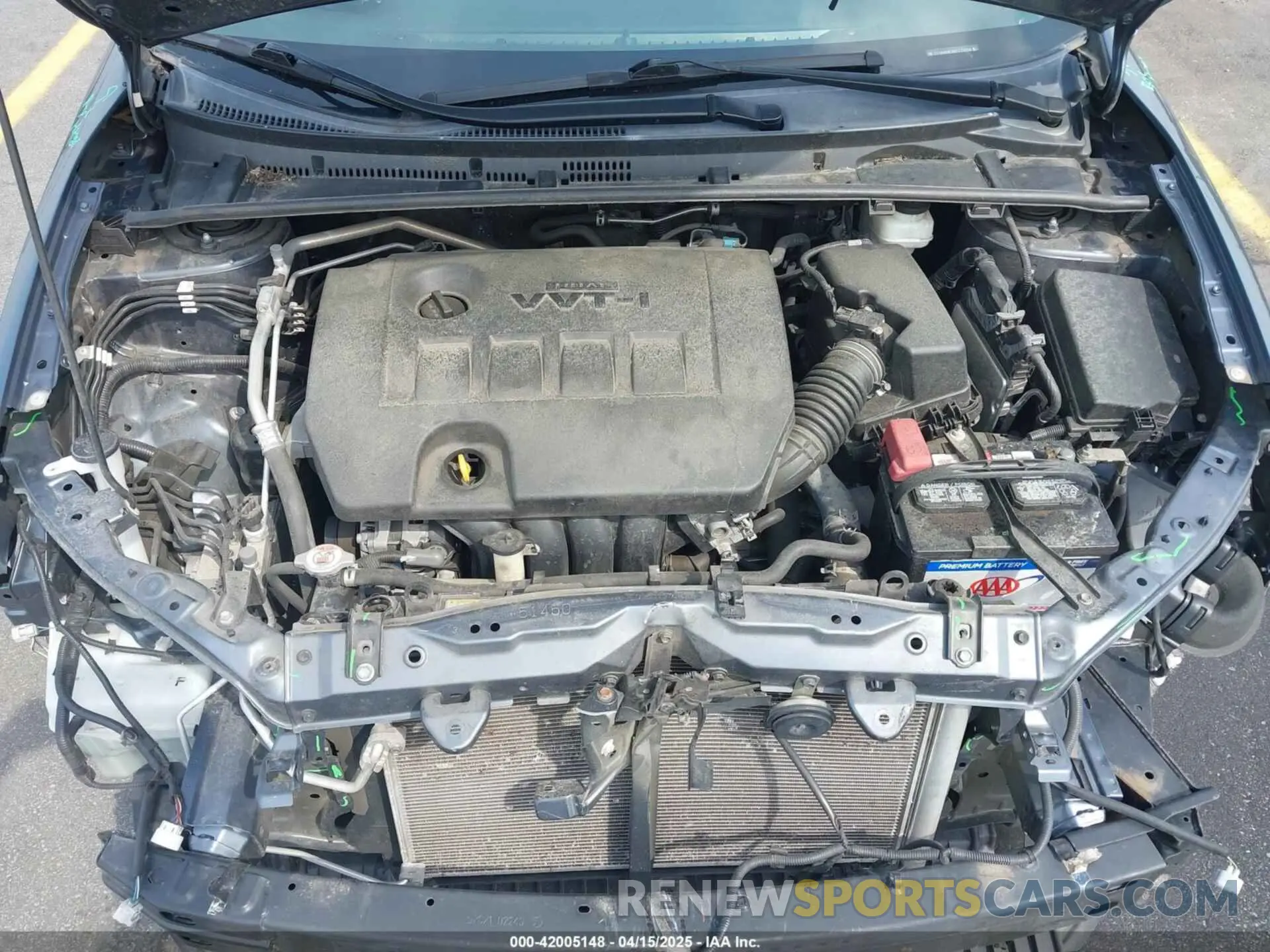10 fotografías del automóvil dañado 2T1BURHE6KC223220 TOYOTA COROLLA 2019