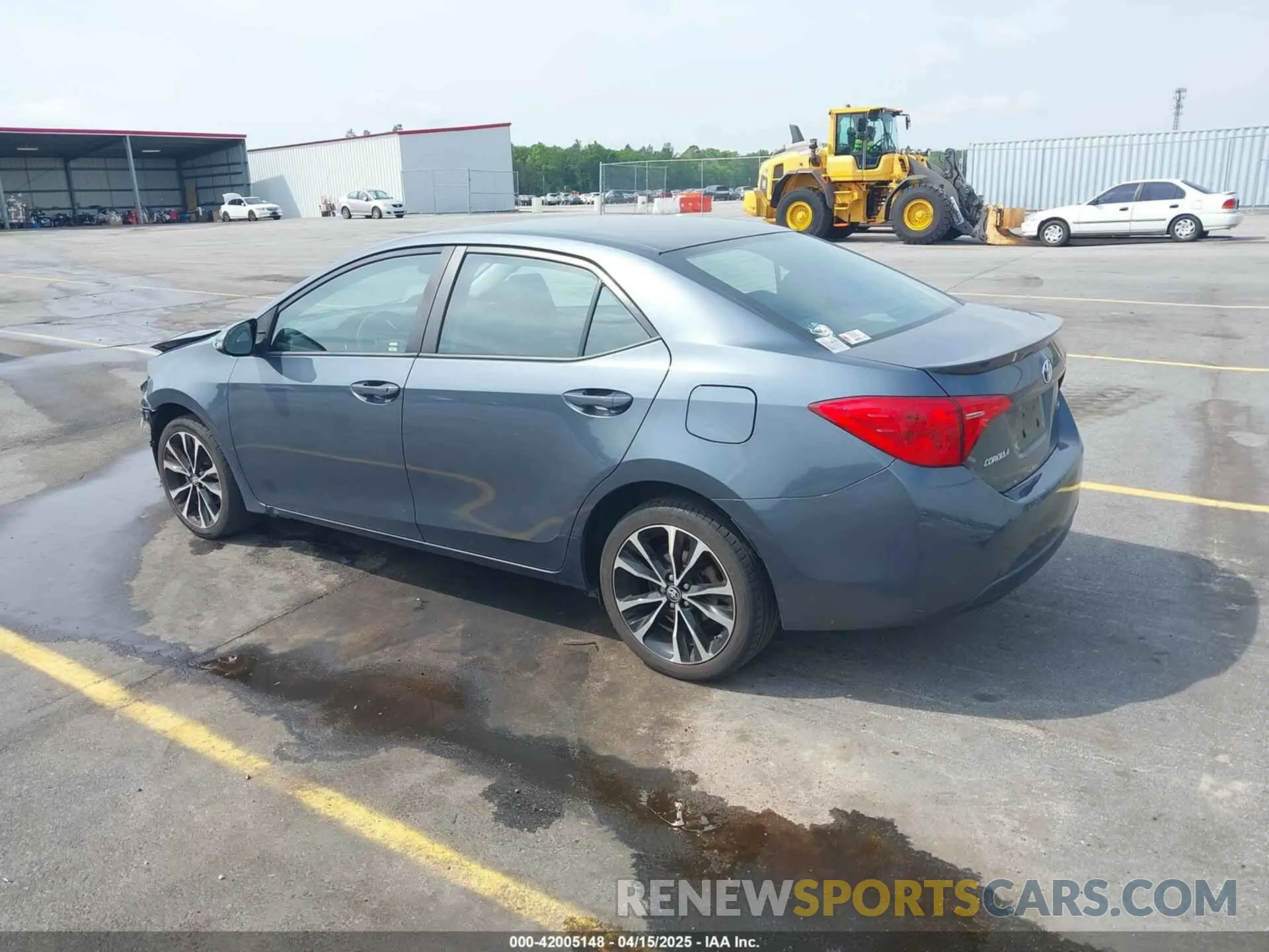 3 fotografías del automóvil dañado 2T1BURHE6KC223220 TOYOTA COROLLA 2019