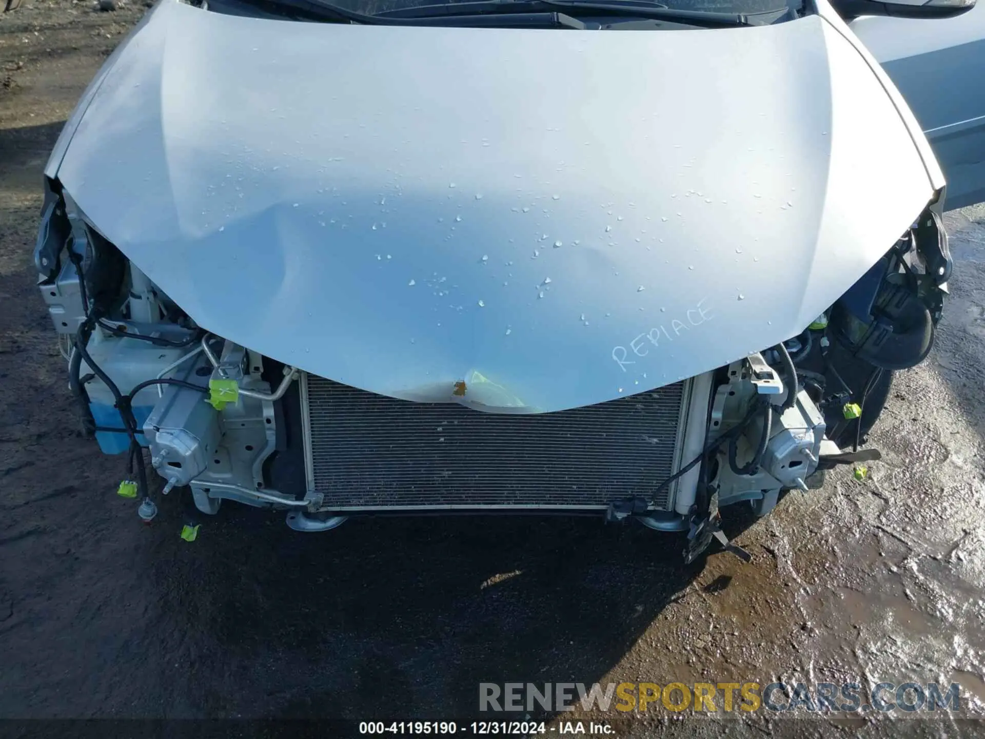 6 fotografías del automóvil dañado 2T1BURHE6KC223265 TOYOTA COROLLA 2019