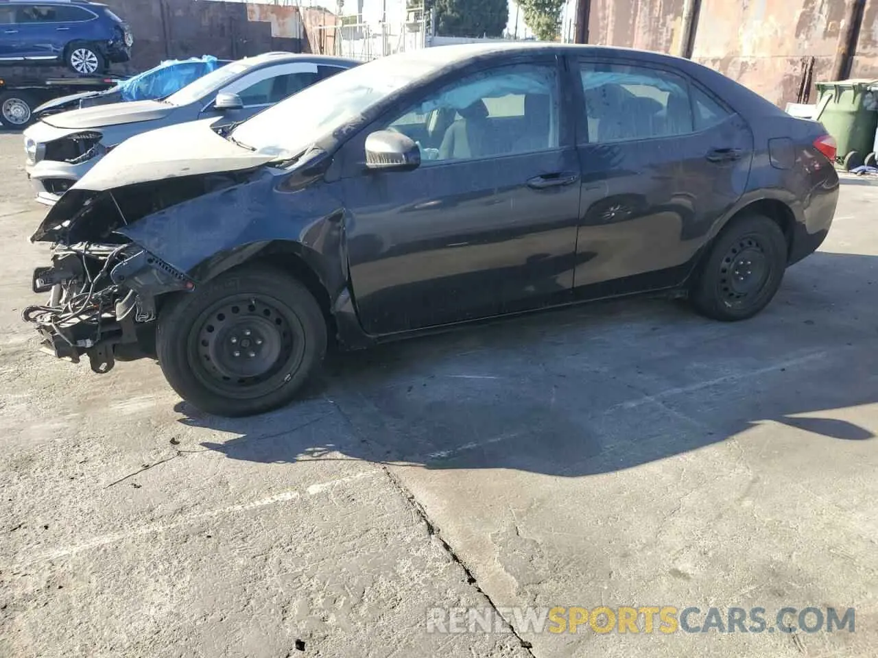 1 fotografías del automóvil dañado 2T1BURHE6KC231835 TOYOTA COROLLA 2019