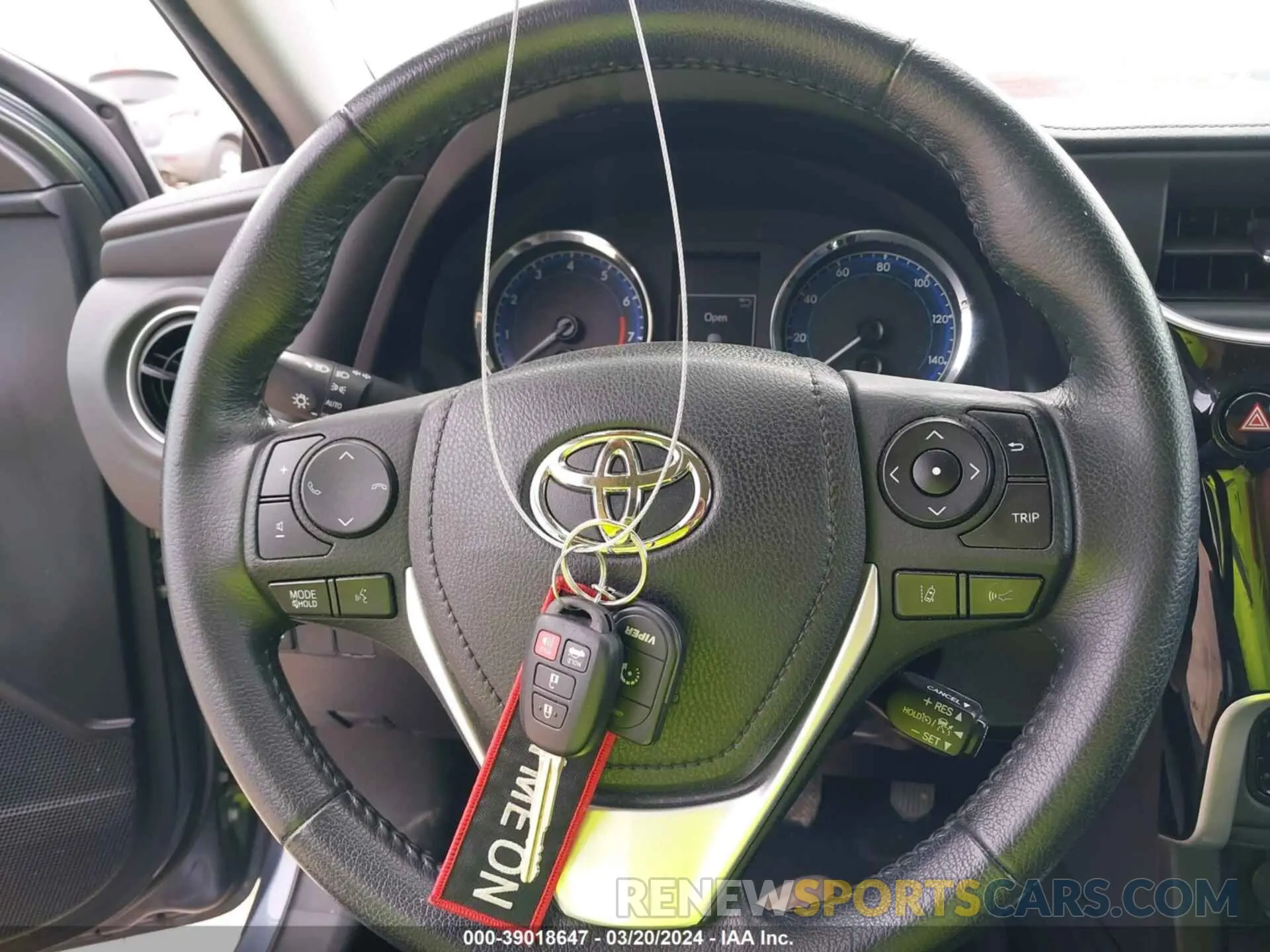 11 fotografías del automóvil dañado 2T1BURHE6KC232094 TOYOTA COROLLA 2019