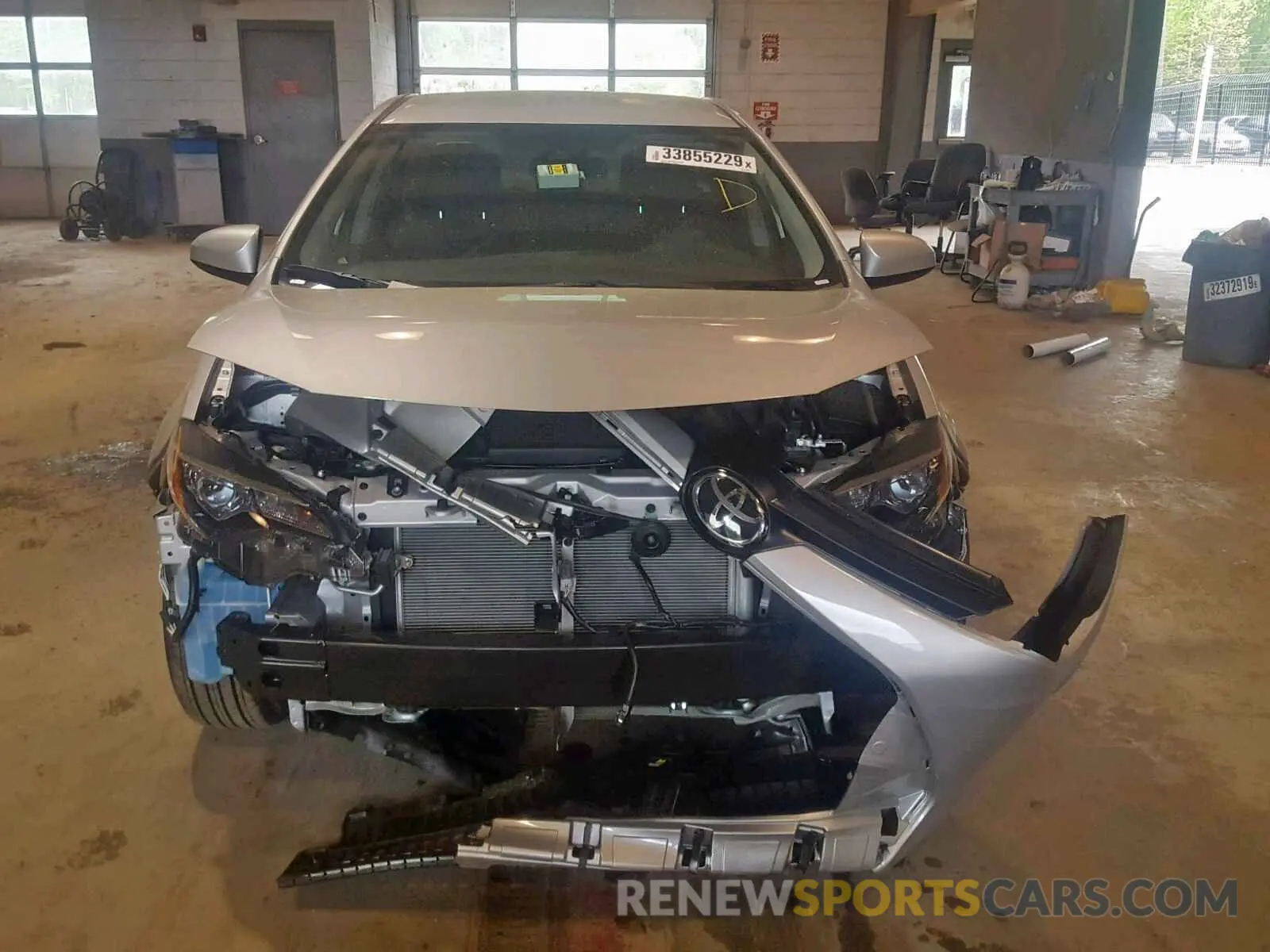 9 fotografías del automóvil dañado 2T1BURHE6KC243029 TOYOTA COROLLA 2019