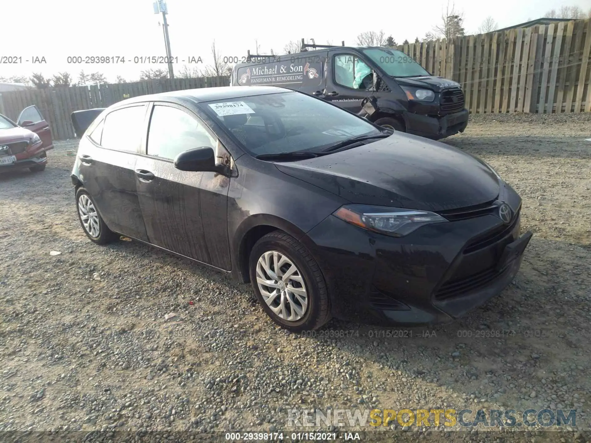 1 fotografías del automóvil dañado 2T1BURHE6KC246075 TOYOTA COROLLA 2019