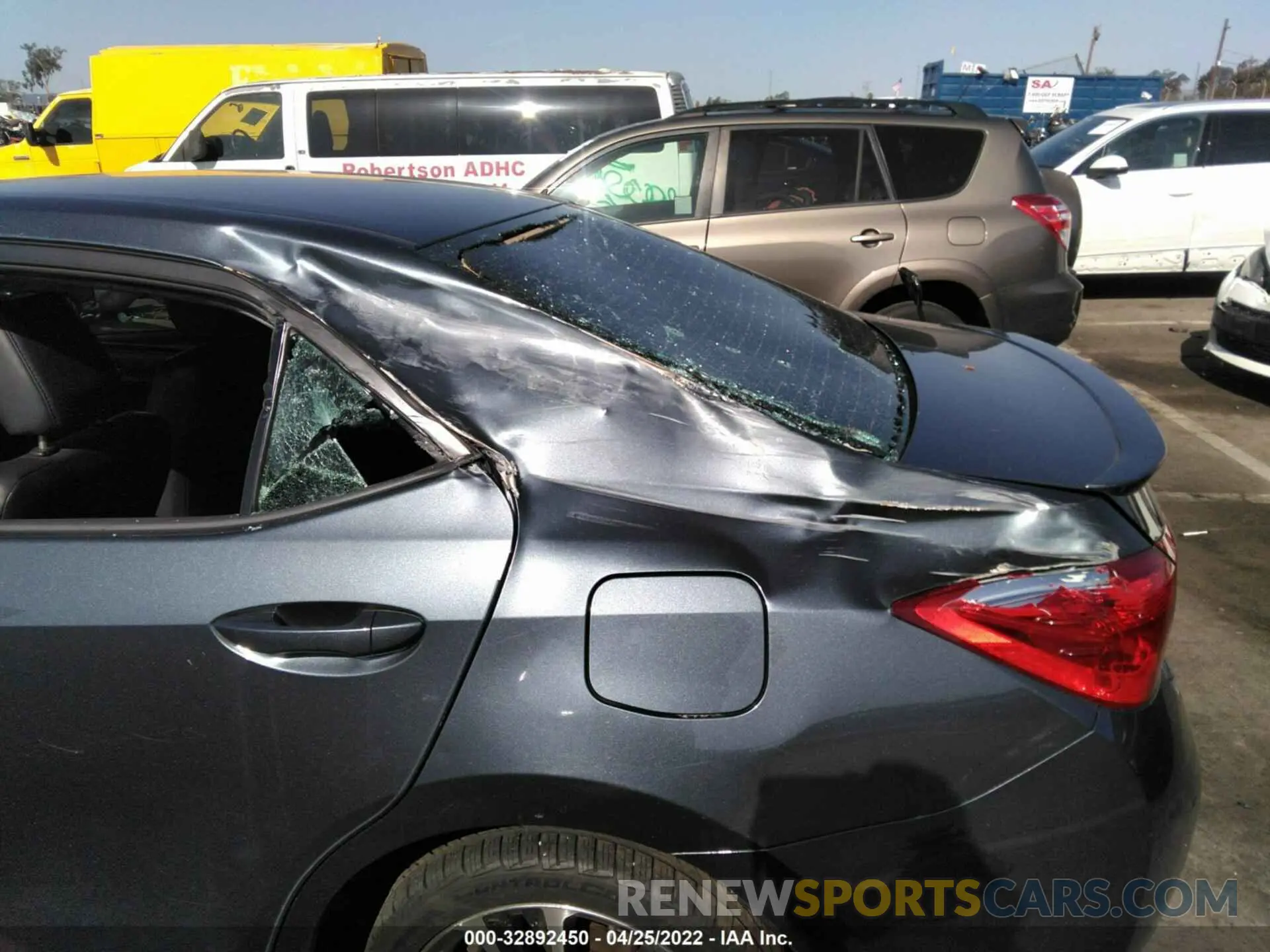 6 fotografías del automóvil dañado 2T1BURHE7KC125264 TOYOTA COROLLA 2019