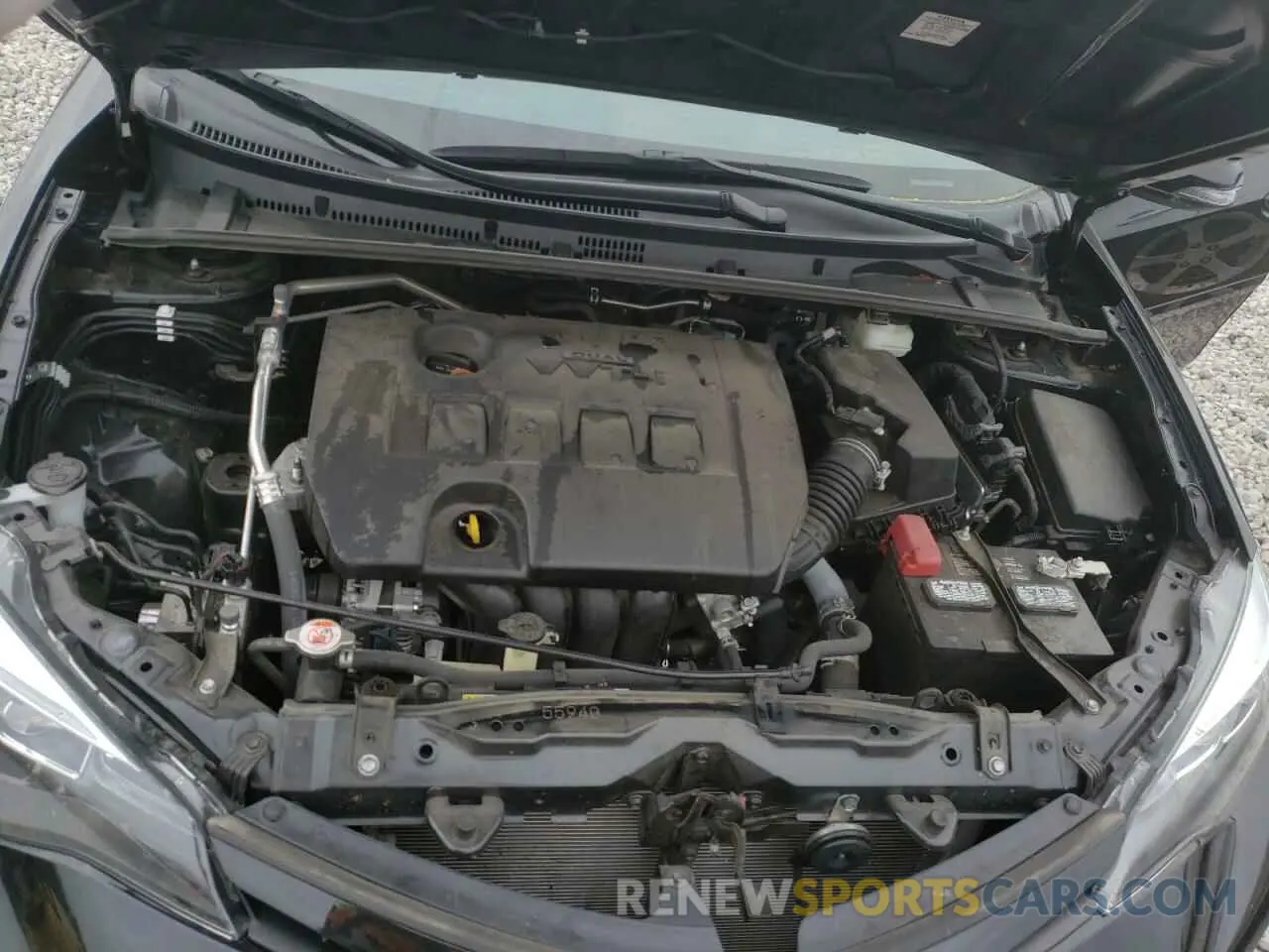 7 fotografías del automóvil dañado 2T1BURHE7KC127757 TOYOTA COROLLA 2019