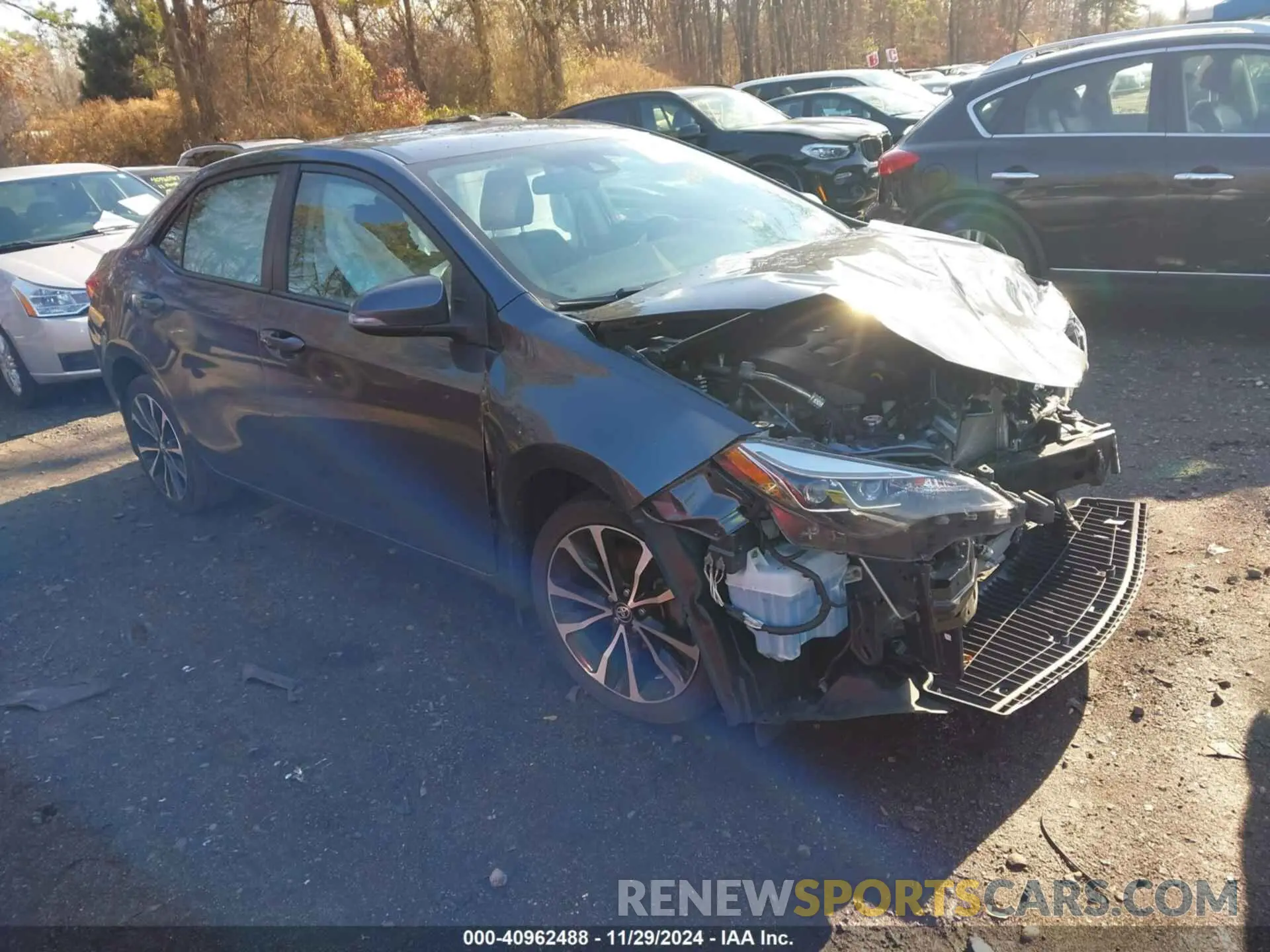 1 fotografías del automóvil dañado 2T1BURHE7KC137480 TOYOTA COROLLA 2019