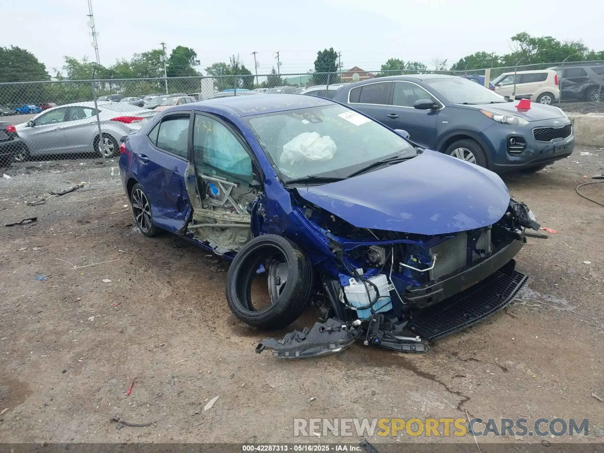 1 fotografías del automóvil dañado 2T1BURHE7KC139584 TOYOTA COROLLA 2019