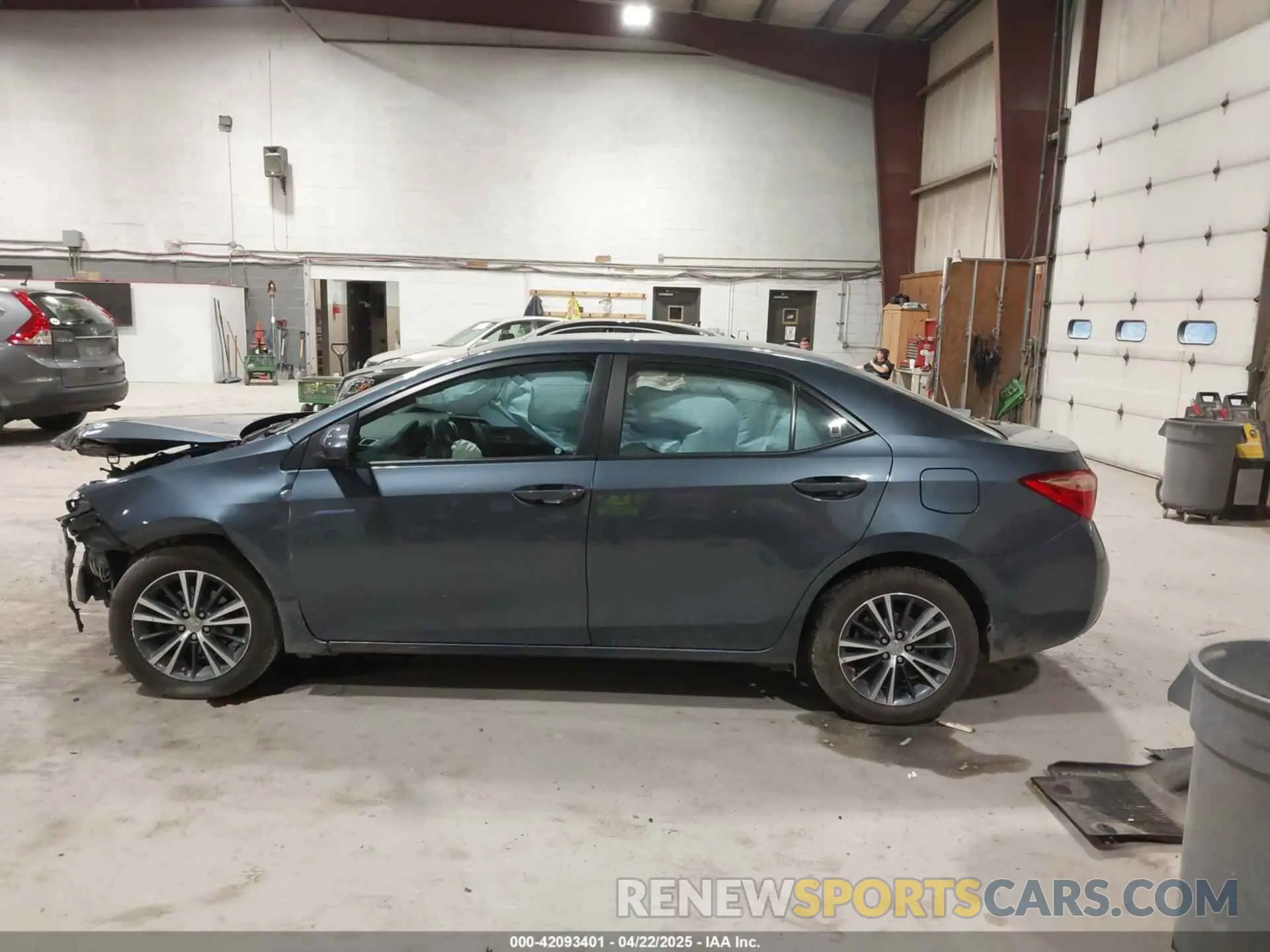 15 fotografías del automóvil dañado 2T1BURHE7KC147264 TOYOTA COROLLA 2019