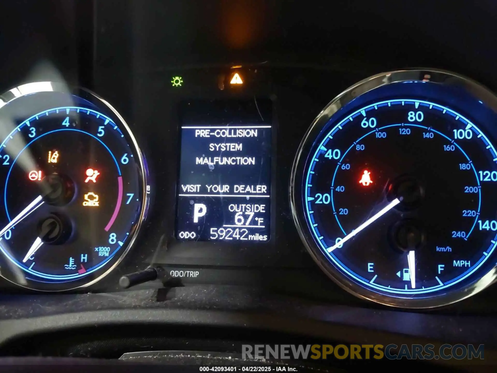 7 fotografías del automóvil dañado 2T1BURHE7KC147264 TOYOTA COROLLA 2019
