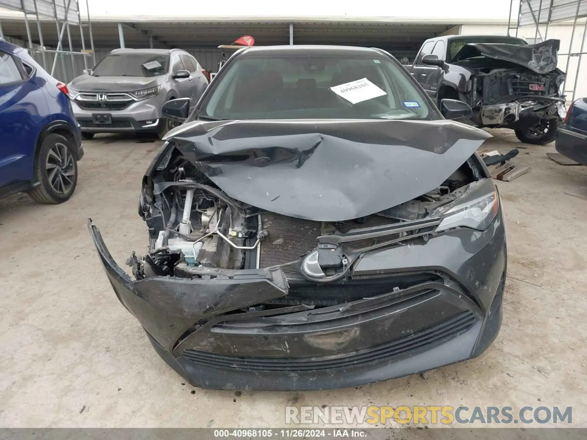 12 fotografías del automóvil dañado 2T1BURHE7KC149855 TOYOTA COROLLA 2019