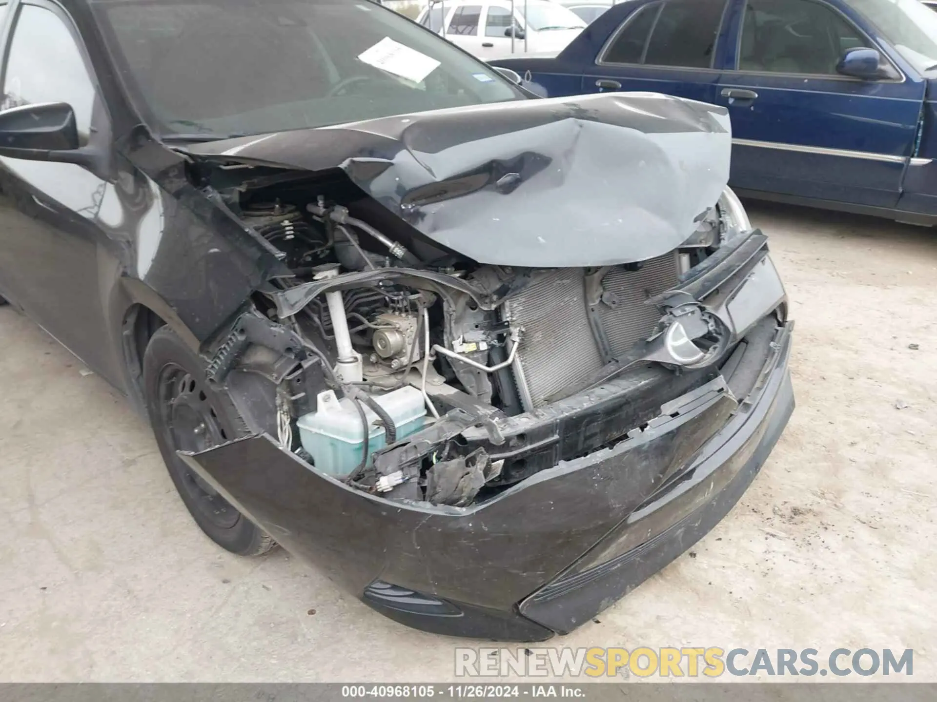 6 fotografías del automóvil dañado 2T1BURHE7KC149855 TOYOTA COROLLA 2019