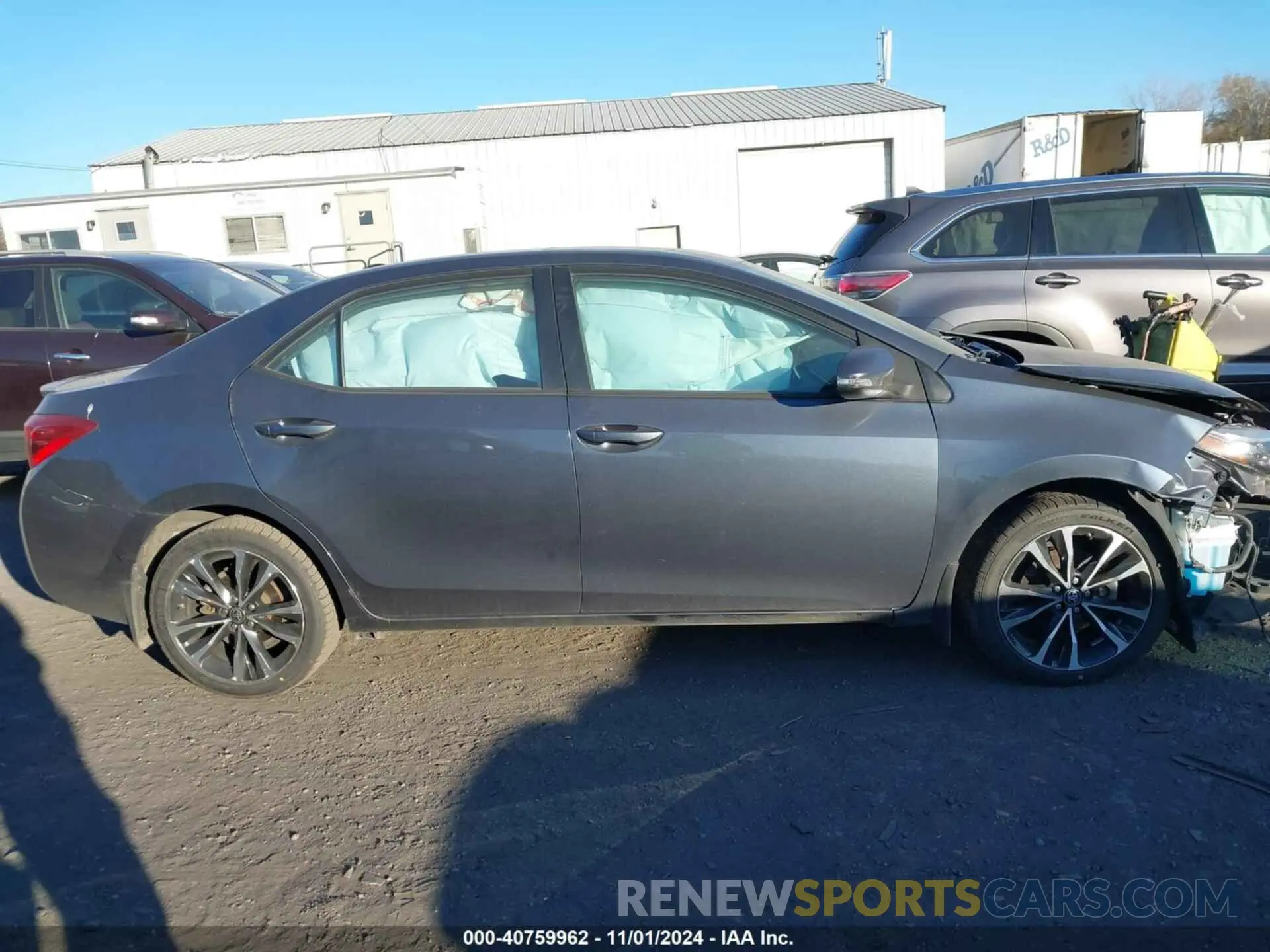 13 fotografías del automóvil dañado 2T1BURHE7KC158927 TOYOTA COROLLA 2019