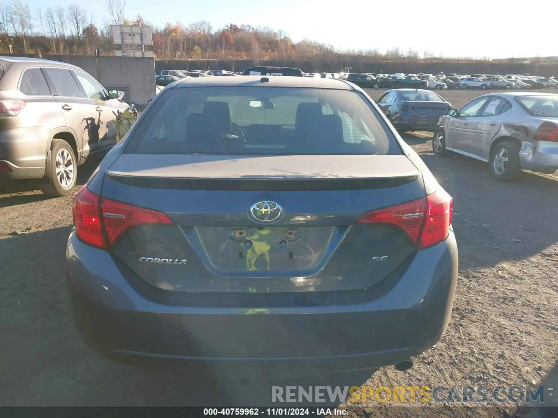 16 fotografías del automóvil dañado 2T1BURHE7KC158927 TOYOTA COROLLA 2019