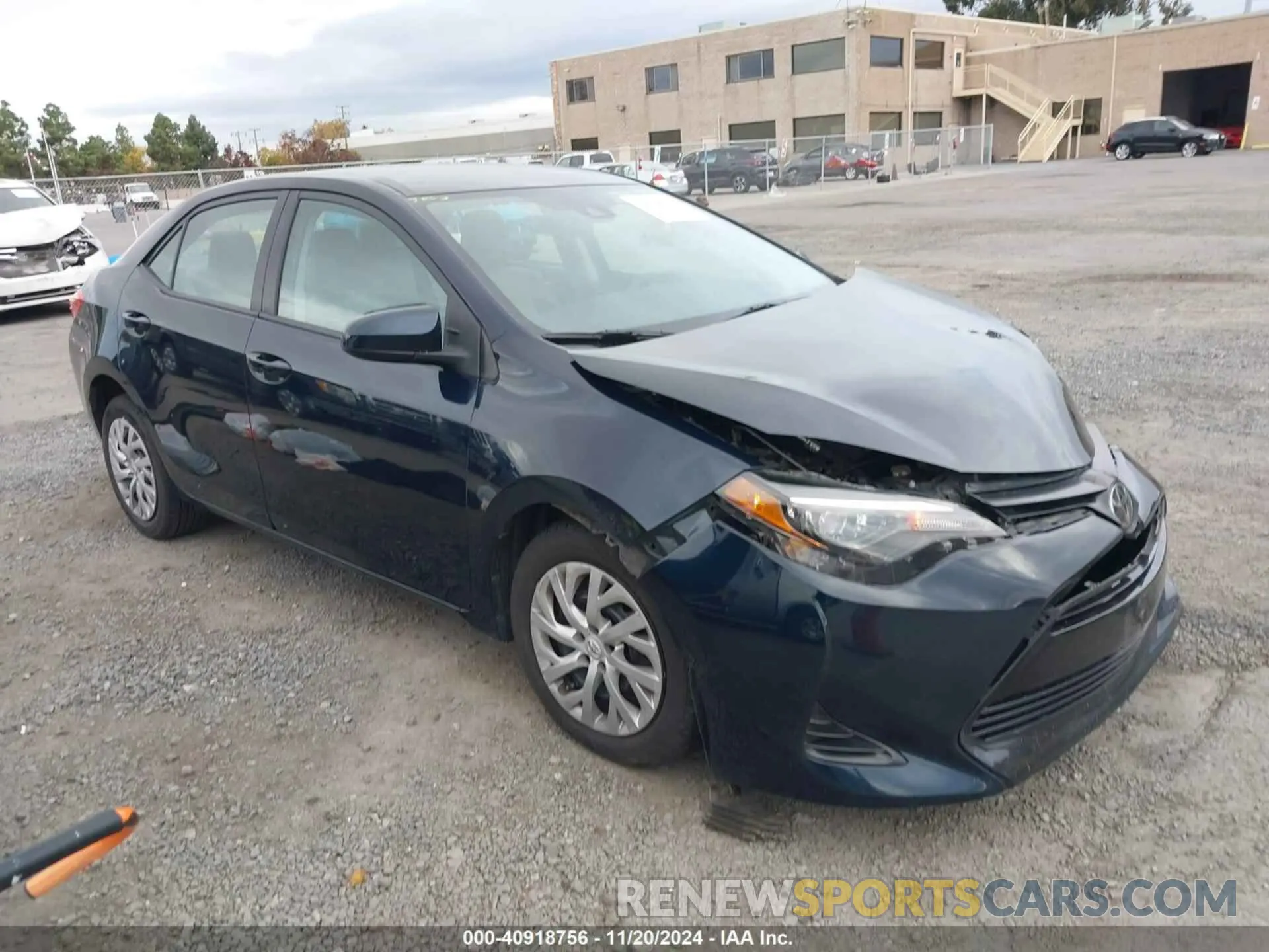 1 fotografías del automóvil dañado 2T1BURHE7KC178868 TOYOTA COROLLA 2019