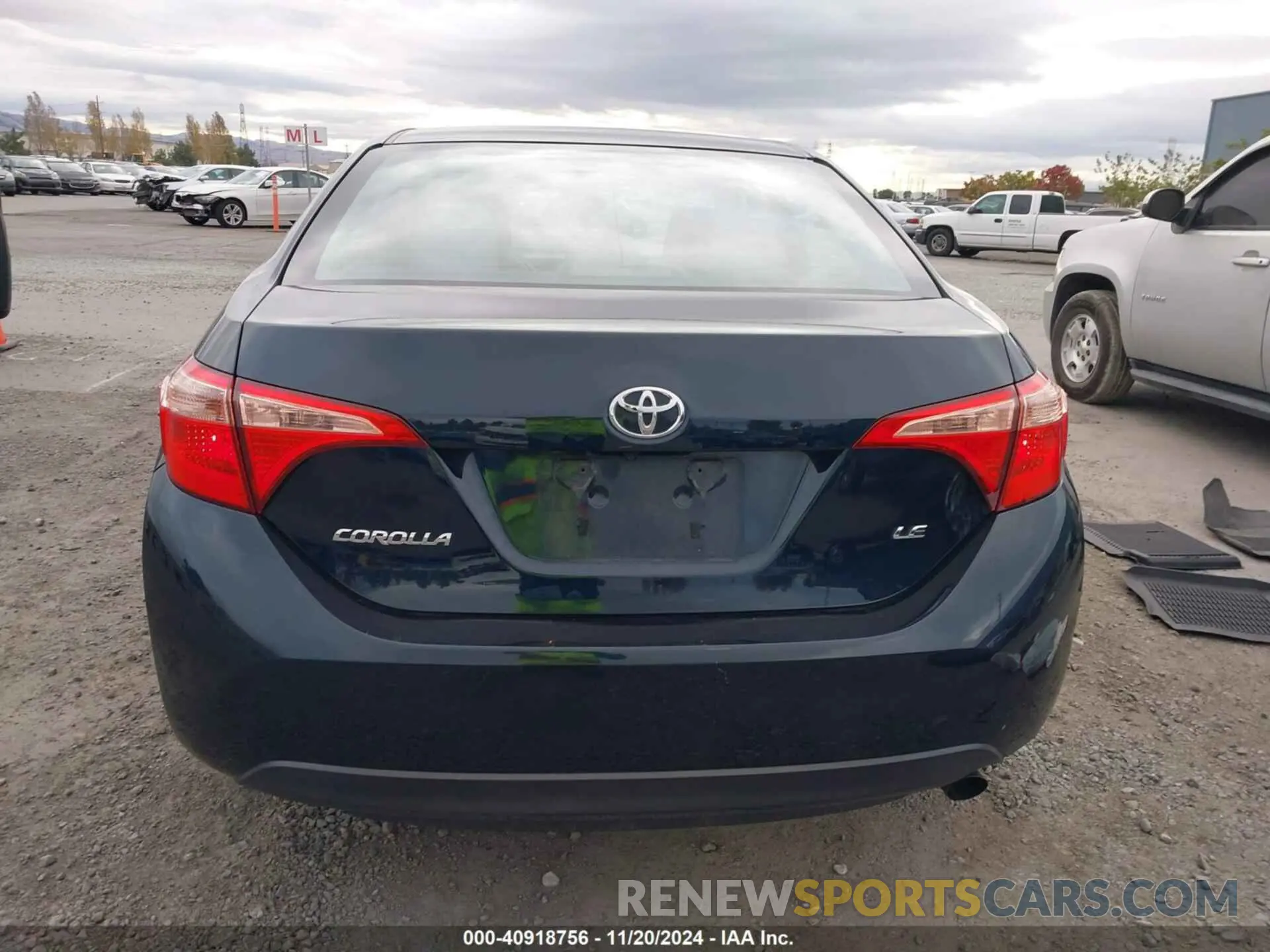 16 fotografías del automóvil dañado 2T1BURHE7KC178868 TOYOTA COROLLA 2019